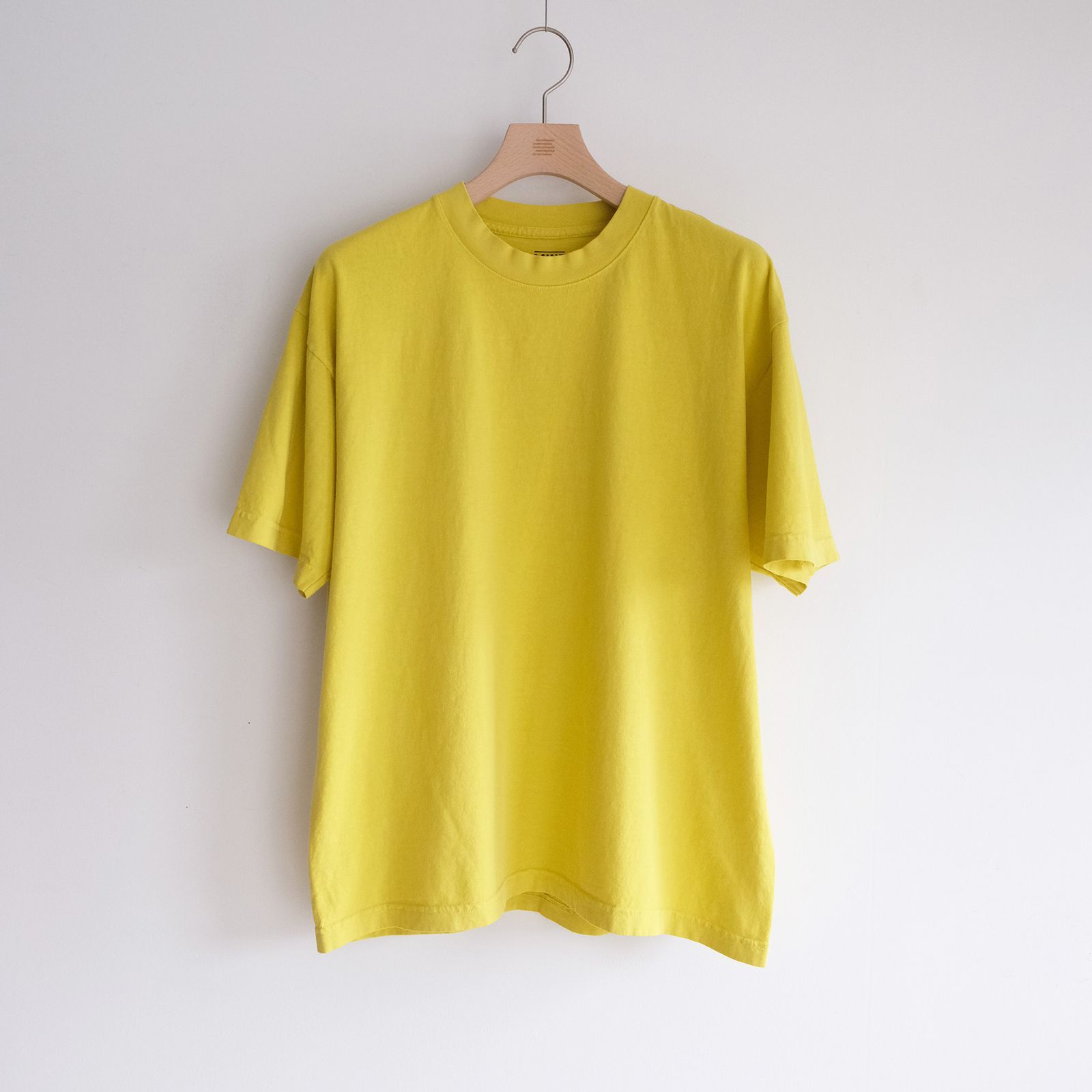 2026 Limited PDColor / White Label -Tシャツ-（PD Light Yellow / ピグメントライトイエロー）