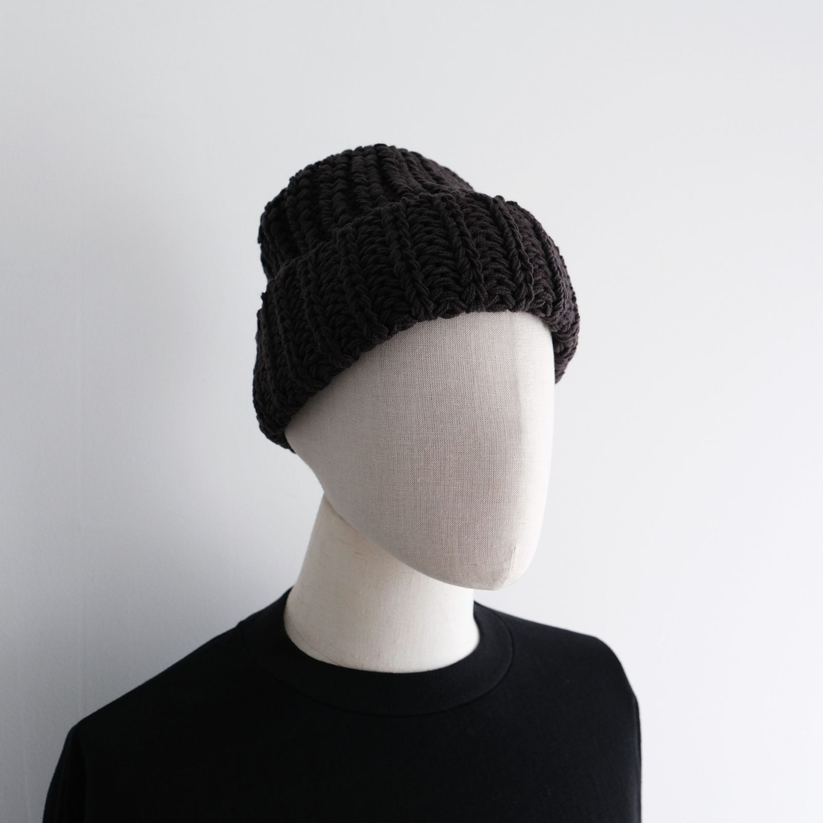Big Knit -ニットキャップ-（Brown /ブラウン）