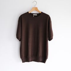 2/26Safirin 18Gauge Knit Pullover -Tシャツ-（Brown Mix / ブラウンミックス）