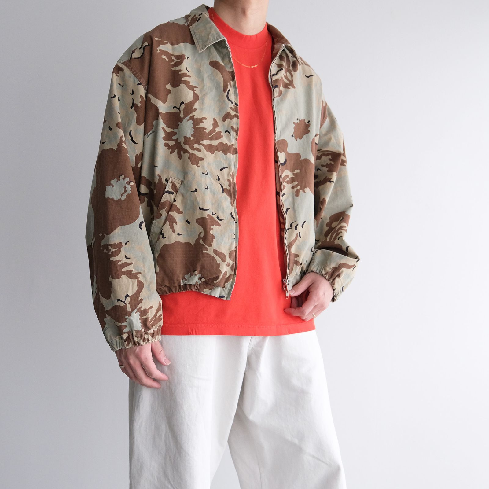 MINE Duct Tape S/S T-Shirt / White Label -Tシャツ-（Orange / オレンジ）