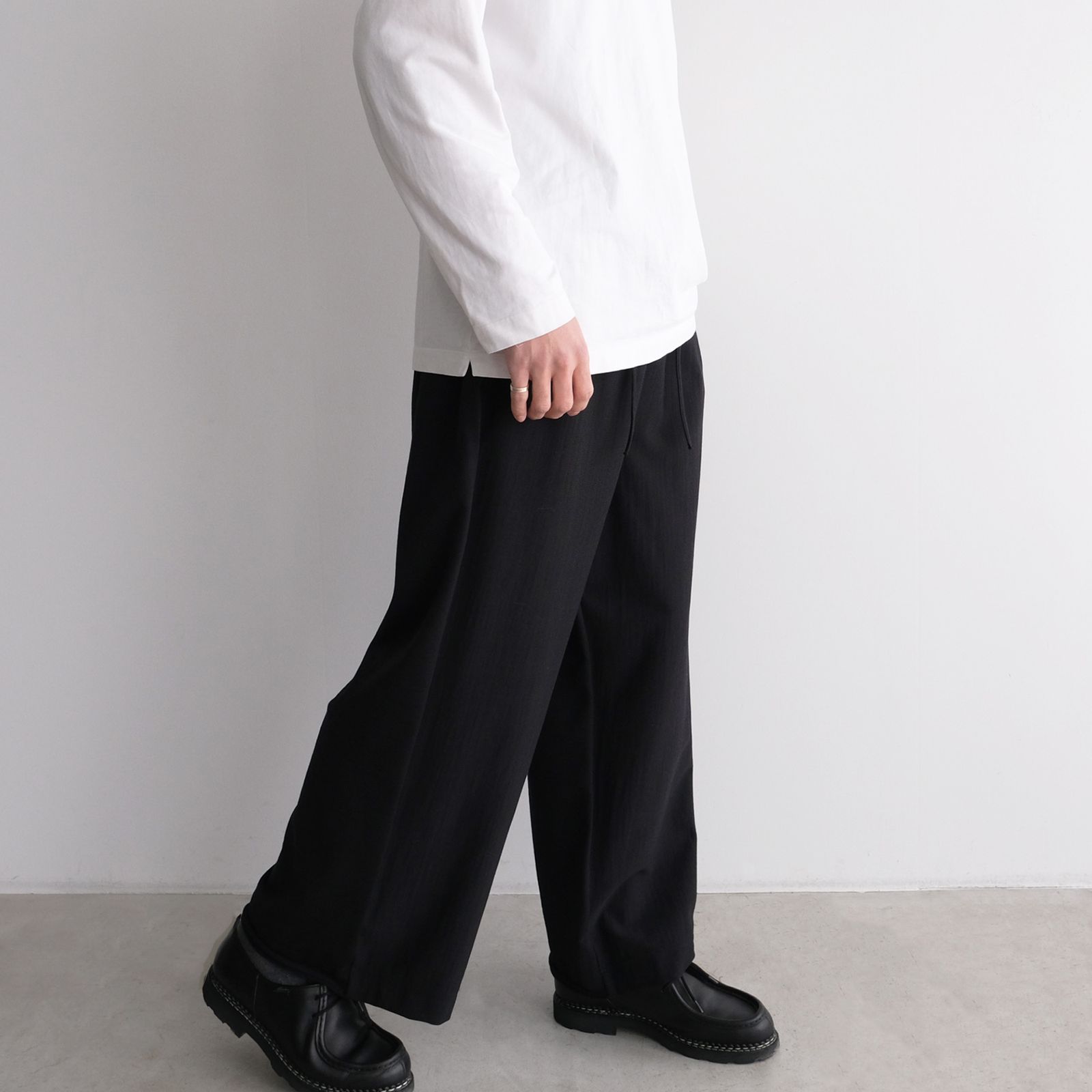 Un(i)Form：Jersey Pants - パンツ-（Black / ブラック）