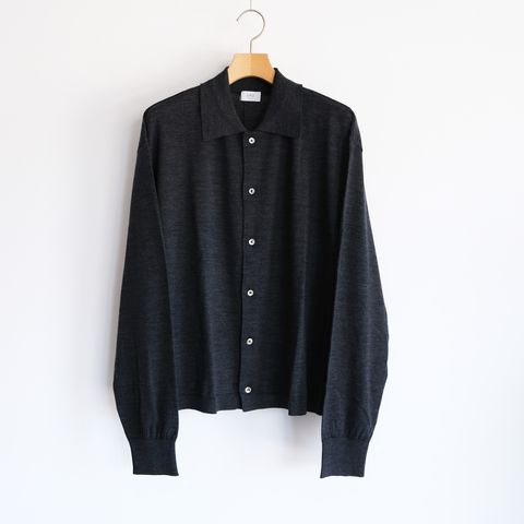 Knit Cardigan -ニット-（Charcoal / チャコール）