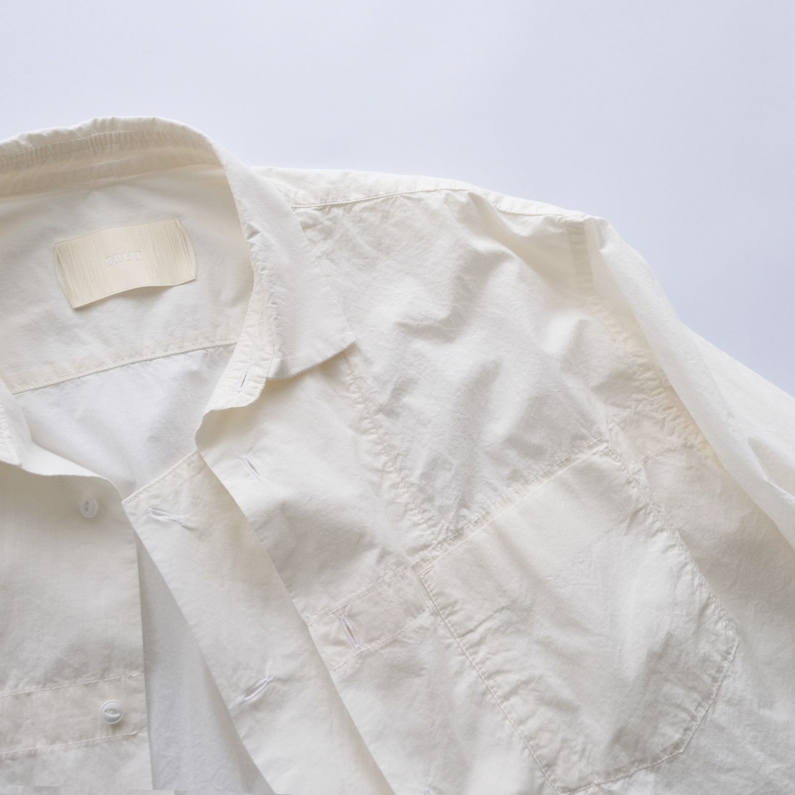 Loose Box Shirt - シャツ -（White / ホワイト）