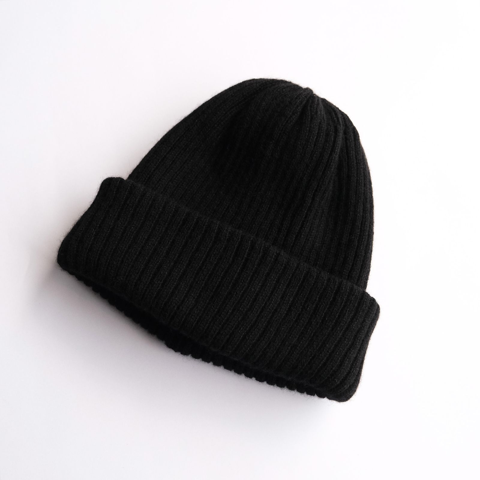Cashmere Knit -ニットキャップ-（Black / ブラック）