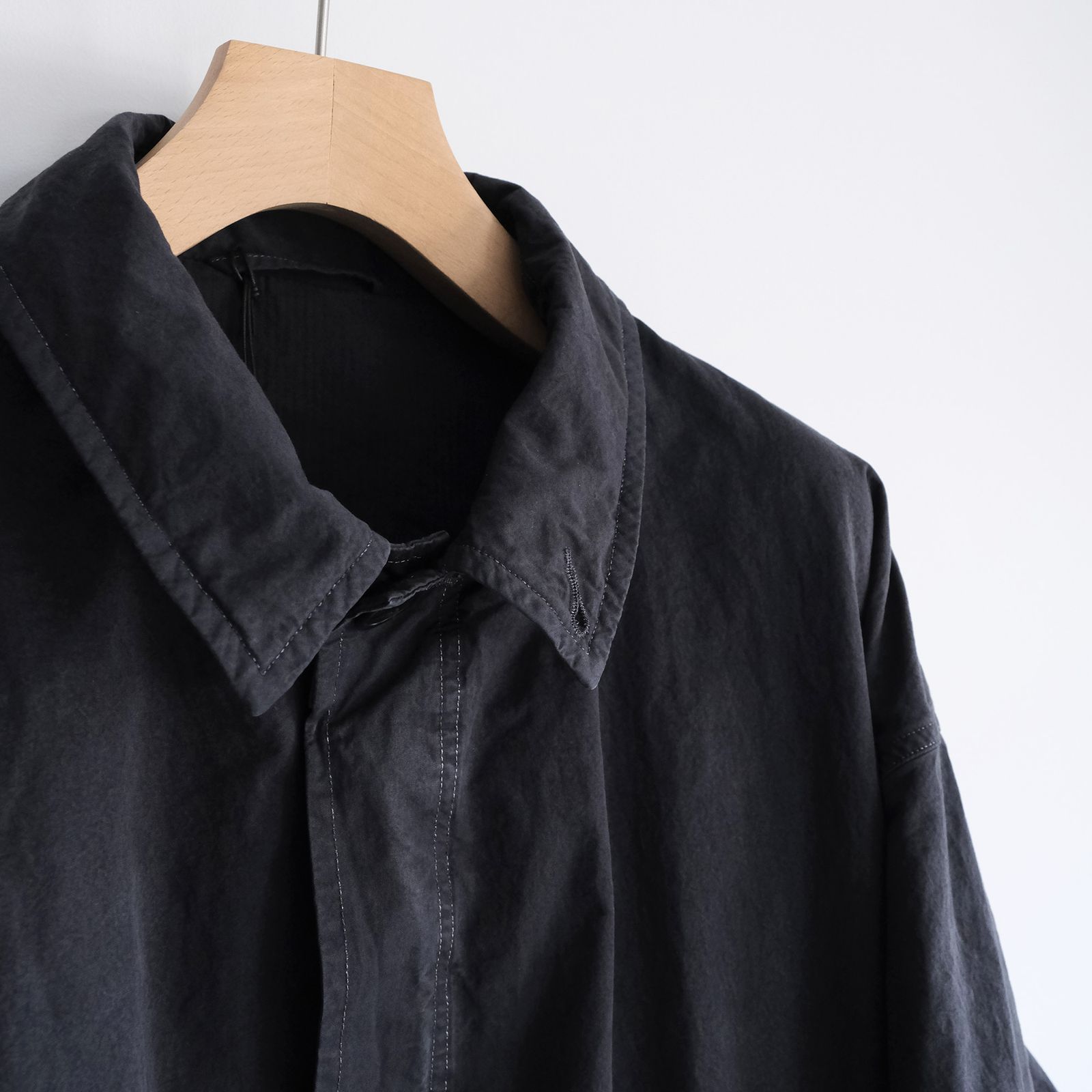 Long Over Coat -コート-（Dark Navy / ダークネイビー）