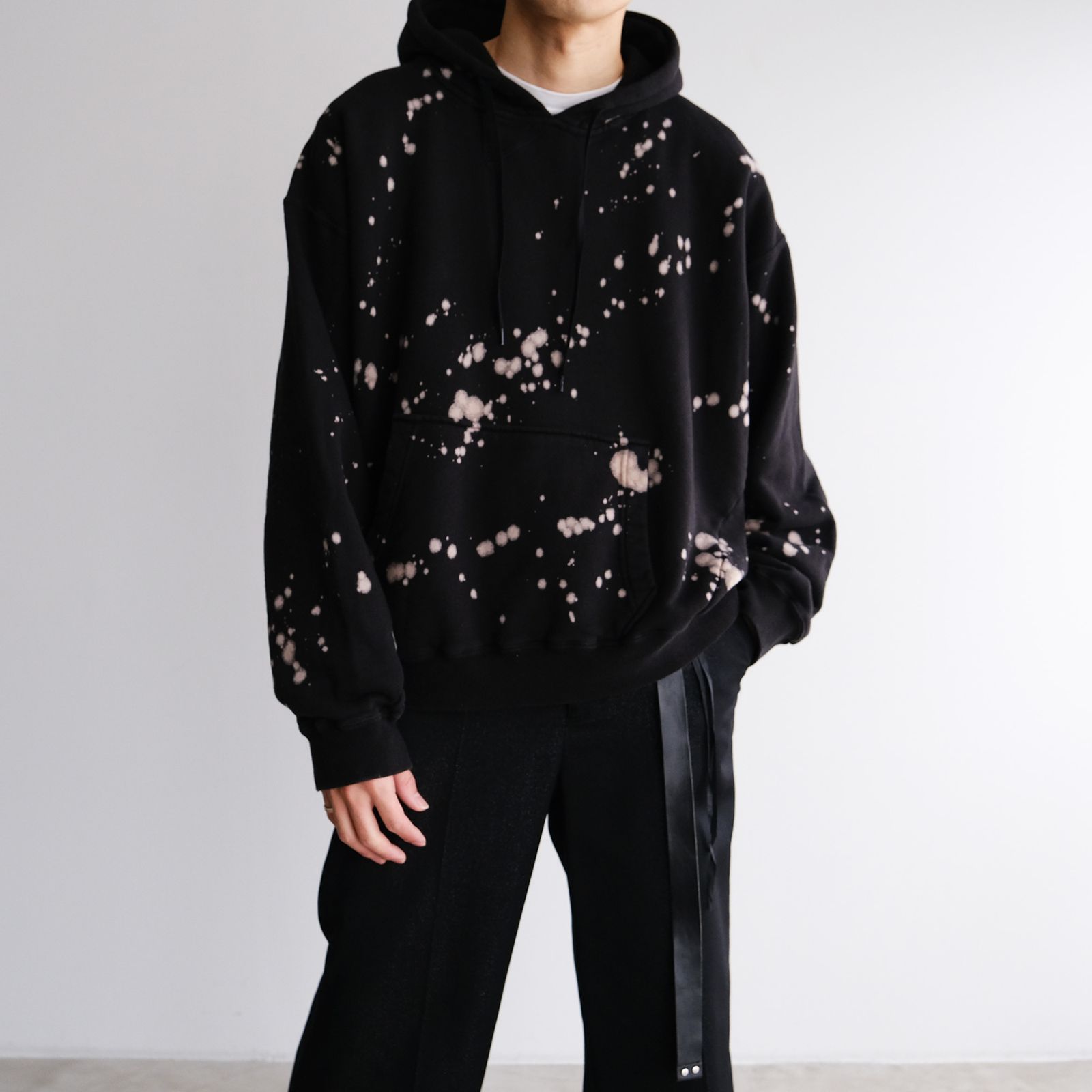 NOMA t.d. - 『Hand Dyed Twist Parka』-パーカー-（Black /ブラック