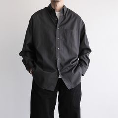 Easy Care Poplin L/S Oversized B.D Shirt -シャツ-（Gray / グレー）GM263-50620