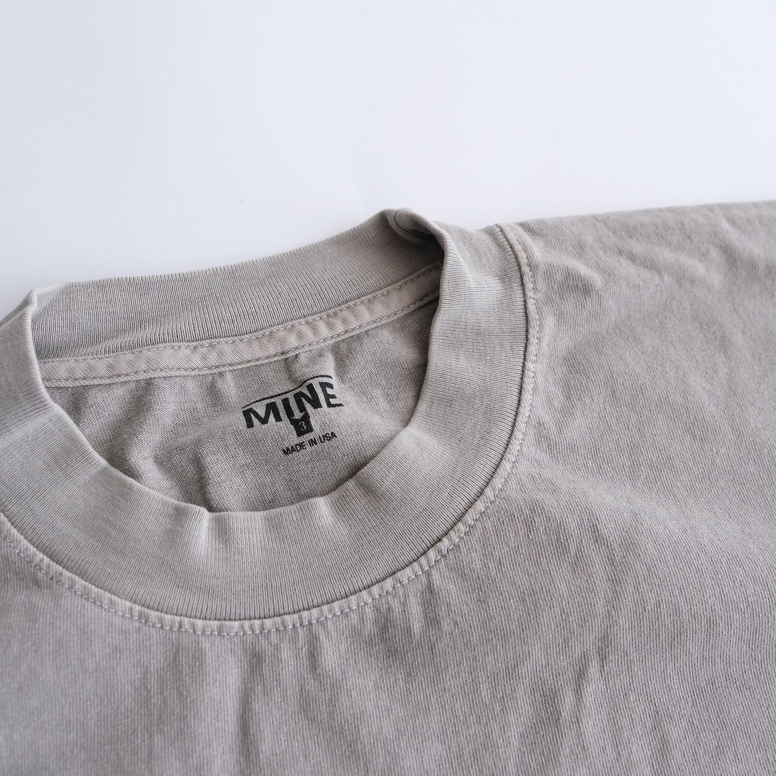 Pigment Duct Silver S/S -Tシャツ-（PD DT Silver / ピグメントダクトテープシルバー）