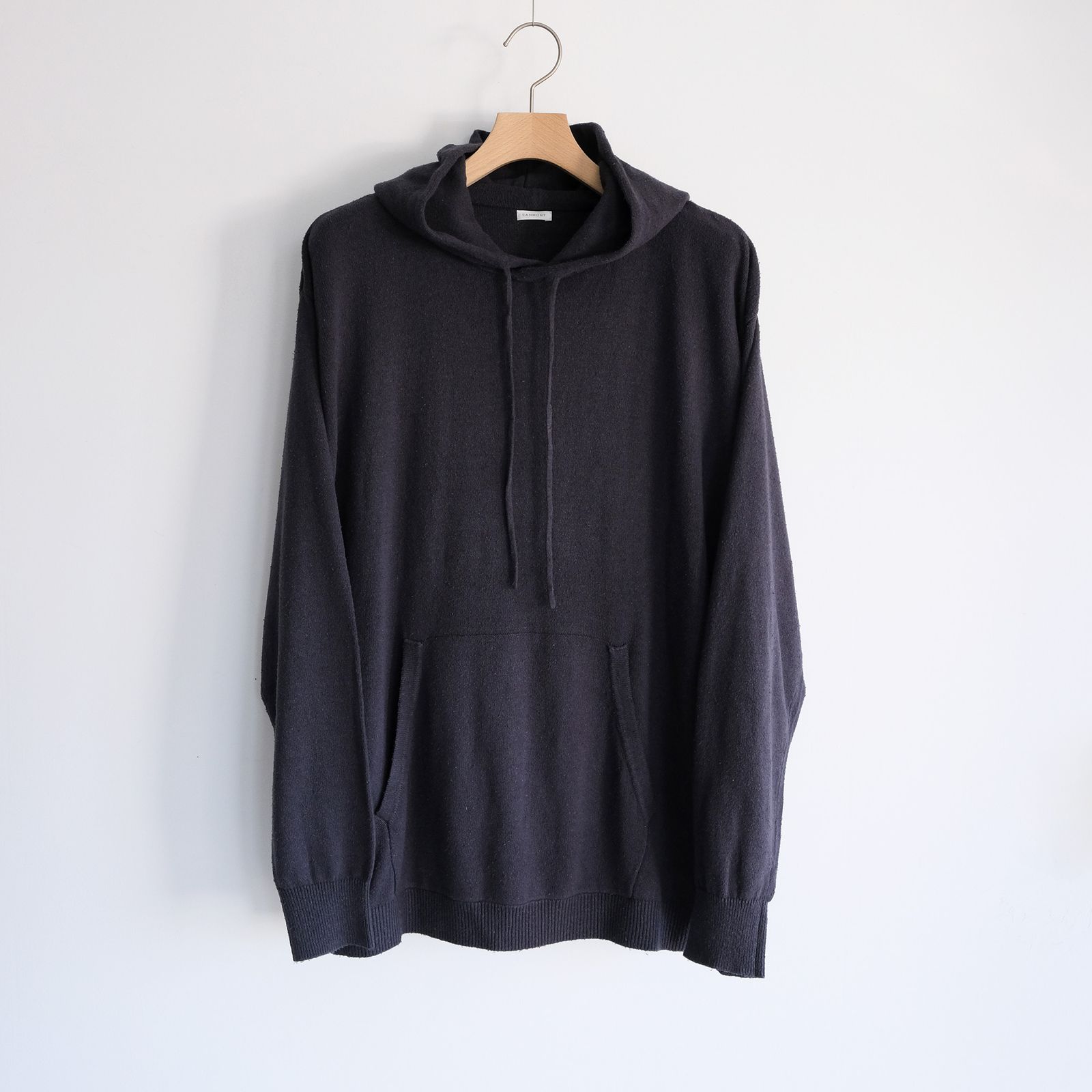 Silk Knit Parka -ニット-（Dark Navy / ダークネイビー）