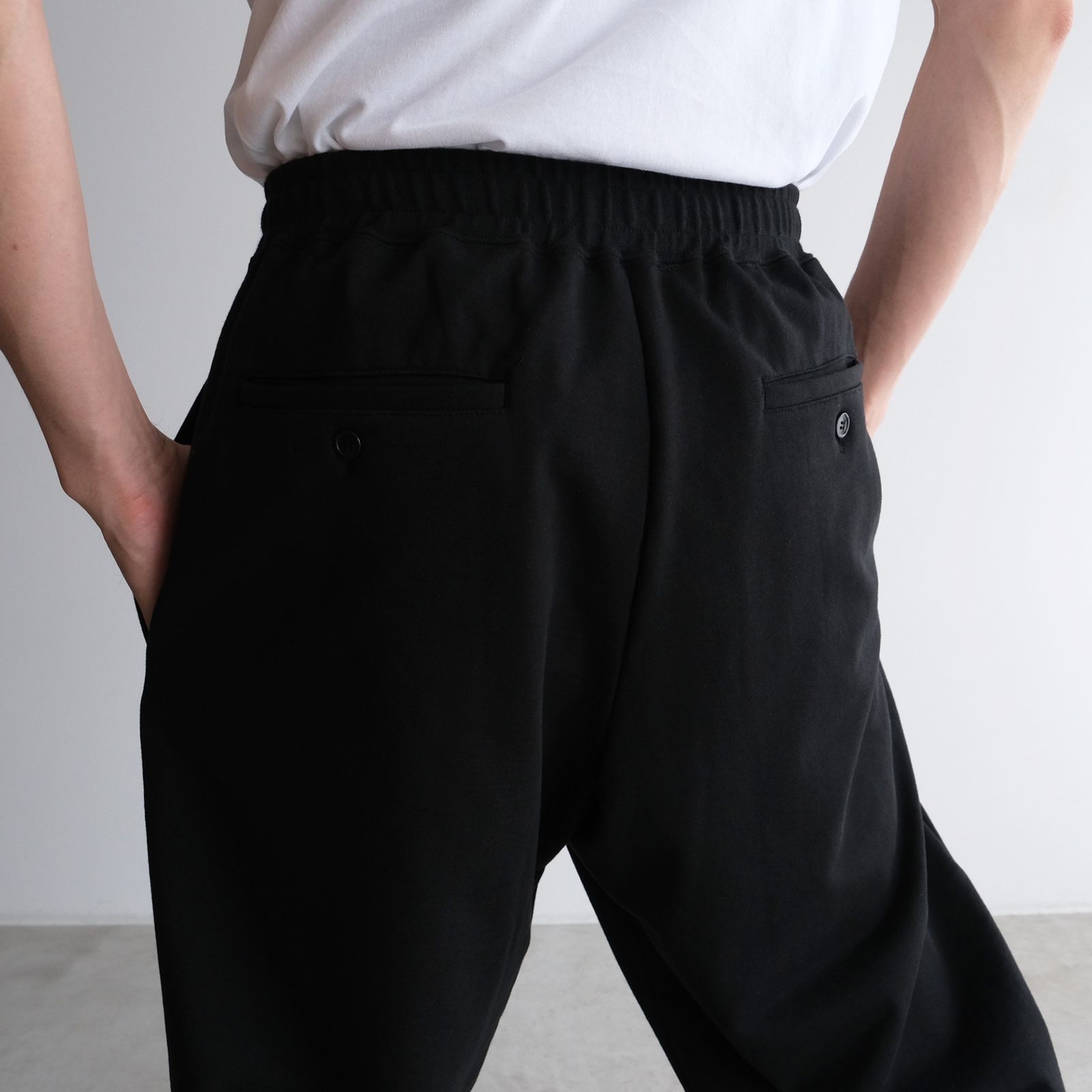 Ultra Compact Terry Sweat Pants -スウェット-（Black / ブラック）