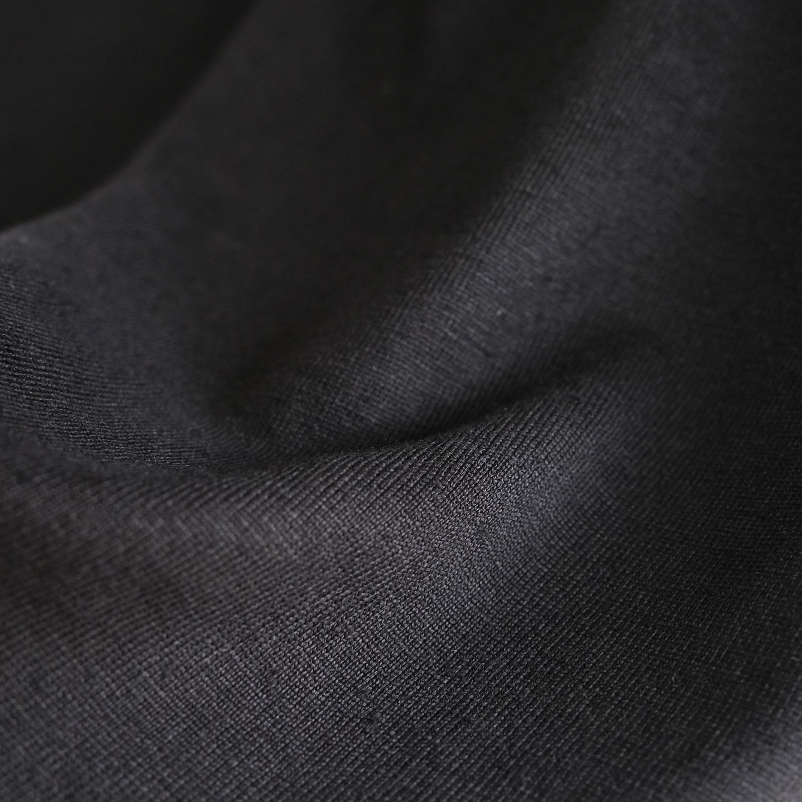 Linen 10oz Henry Neck Pullover -Tシャツ-（Black / ブラック）