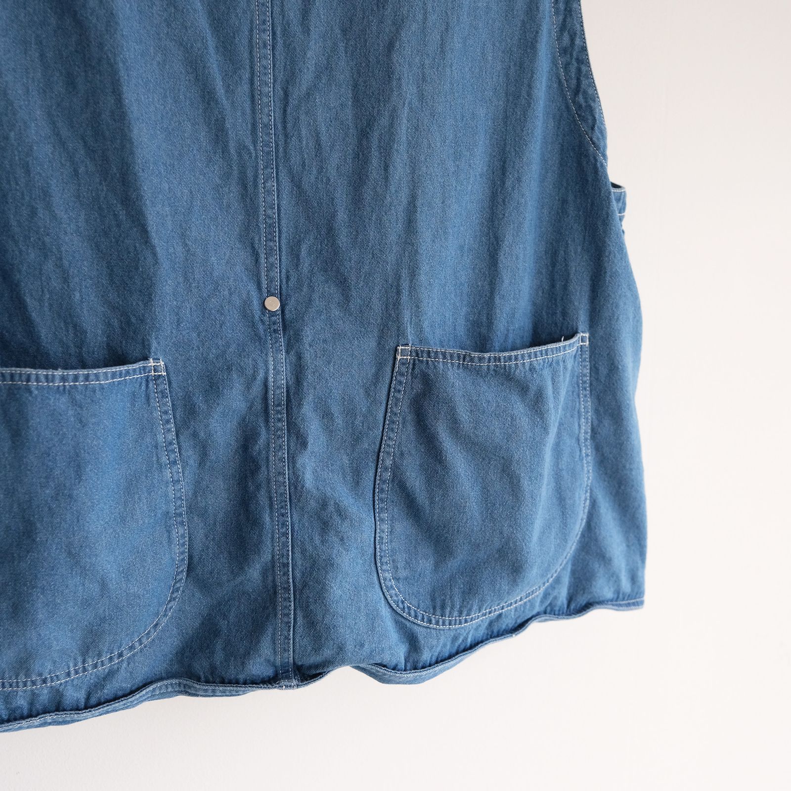 Denim Hunting Vest -ベスト-（L.Blue / ライトブルー）