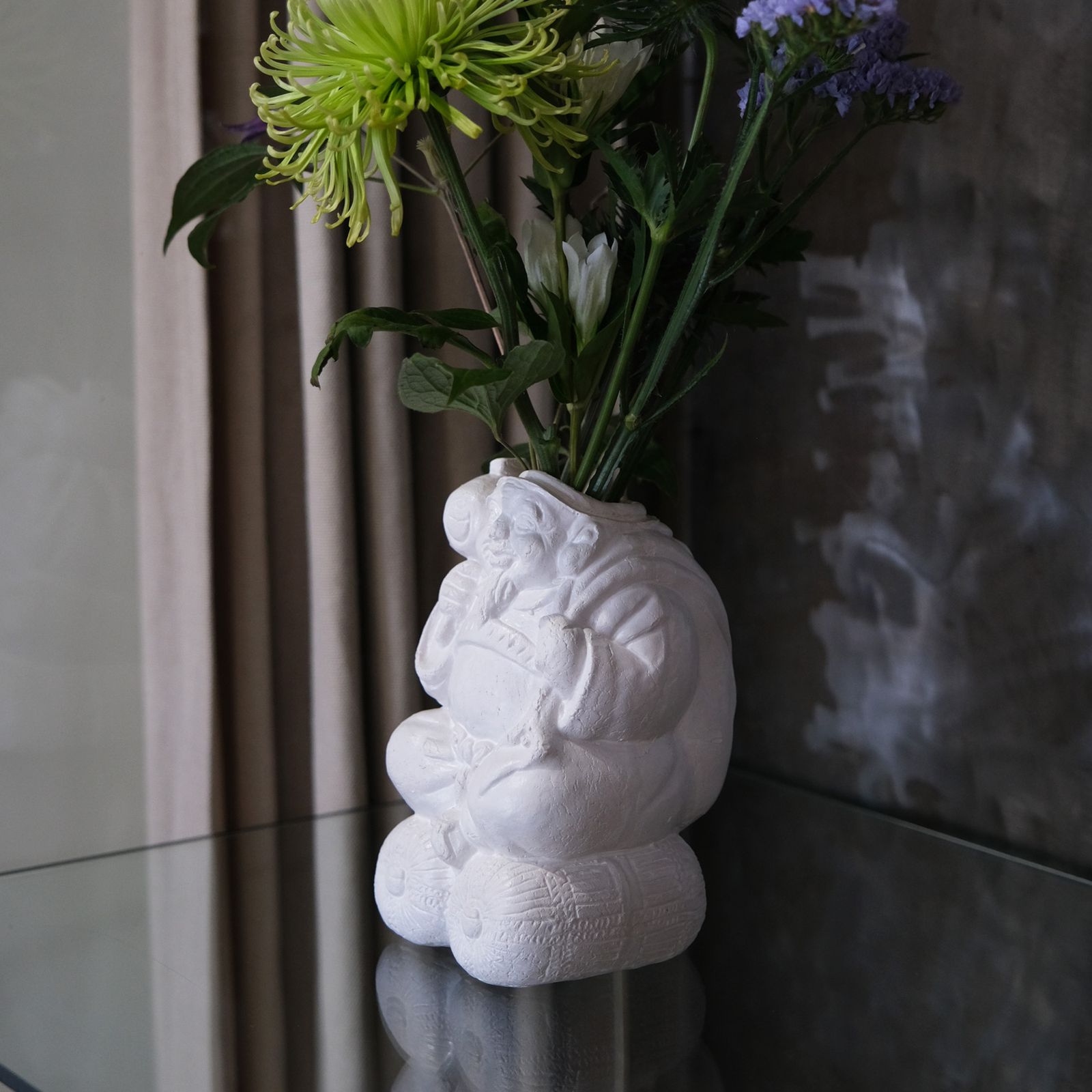 『大黒 FLOWER VASE』-フラワーベース-（WHITE / ホワイト）