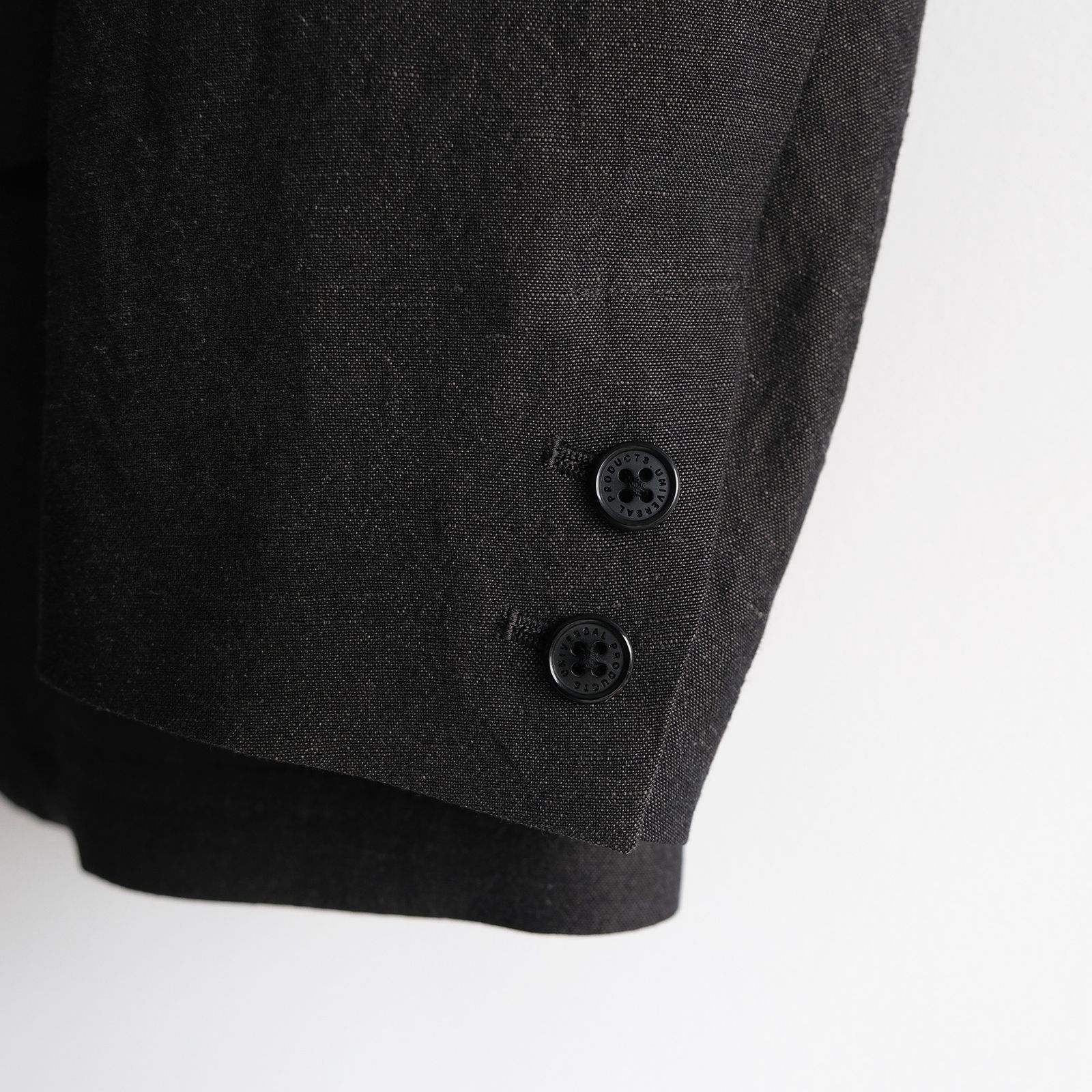 Wool Linen 2B Jacket -ジャケット-（Charcoal / チャコール）