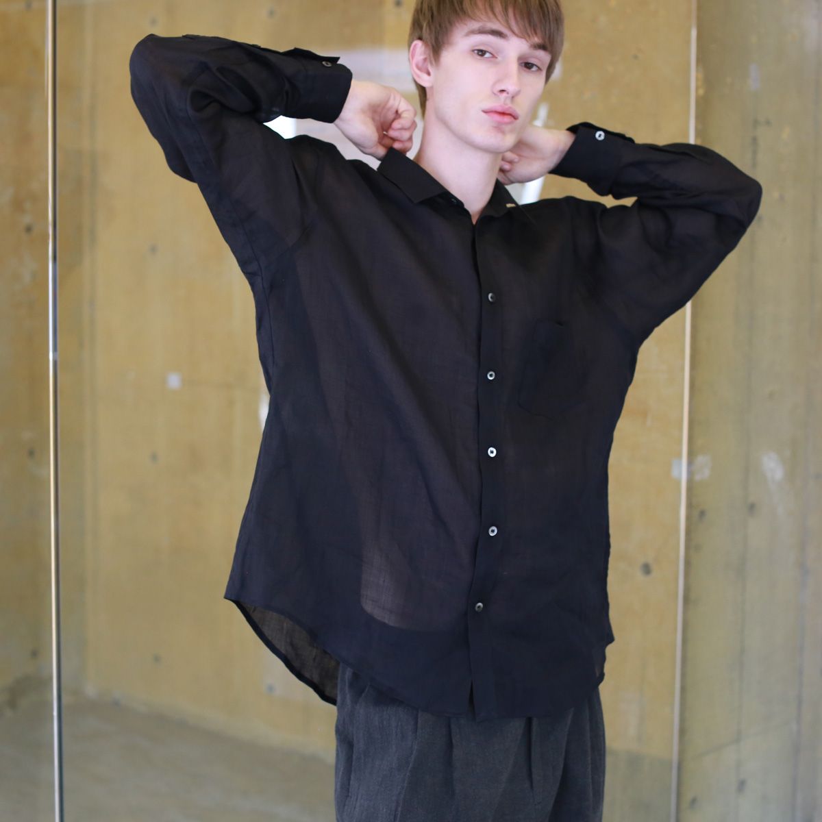 SK2 -シャツ-（Black / ブラック）