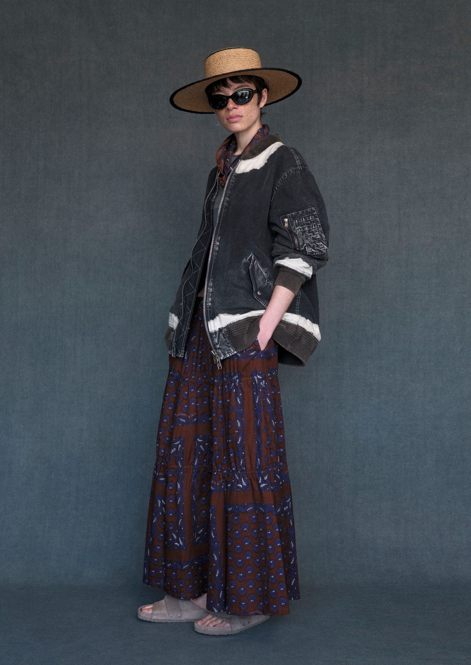 x Kijima Takayuki Raffia Trim Hat -ハット-（Natural x Black / ナチュラル×ブラック）