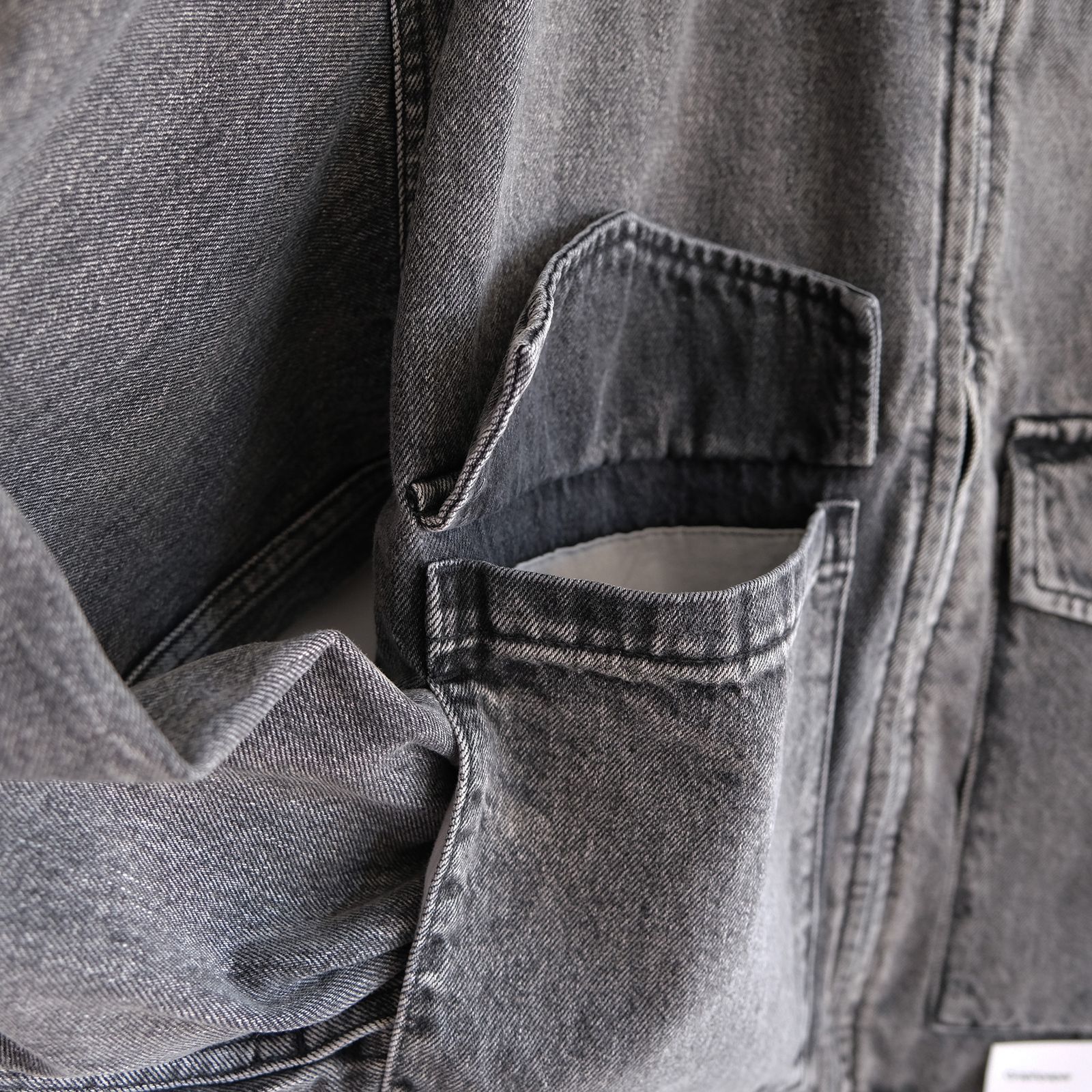 Graphpaper - Selvage Denim Zip Jacket -デニムジャケット