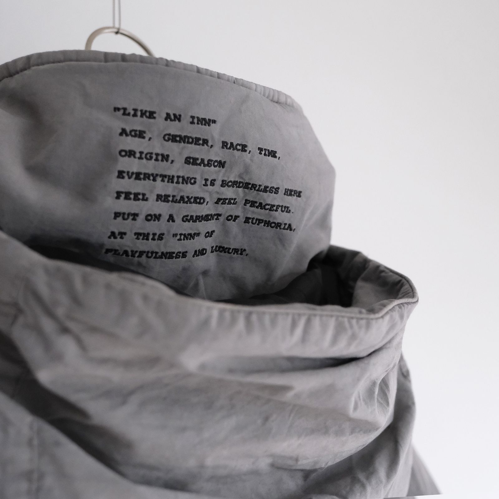 Garment Dyed Makalu Down Jacket -ジャケット-（Gray / グレー）