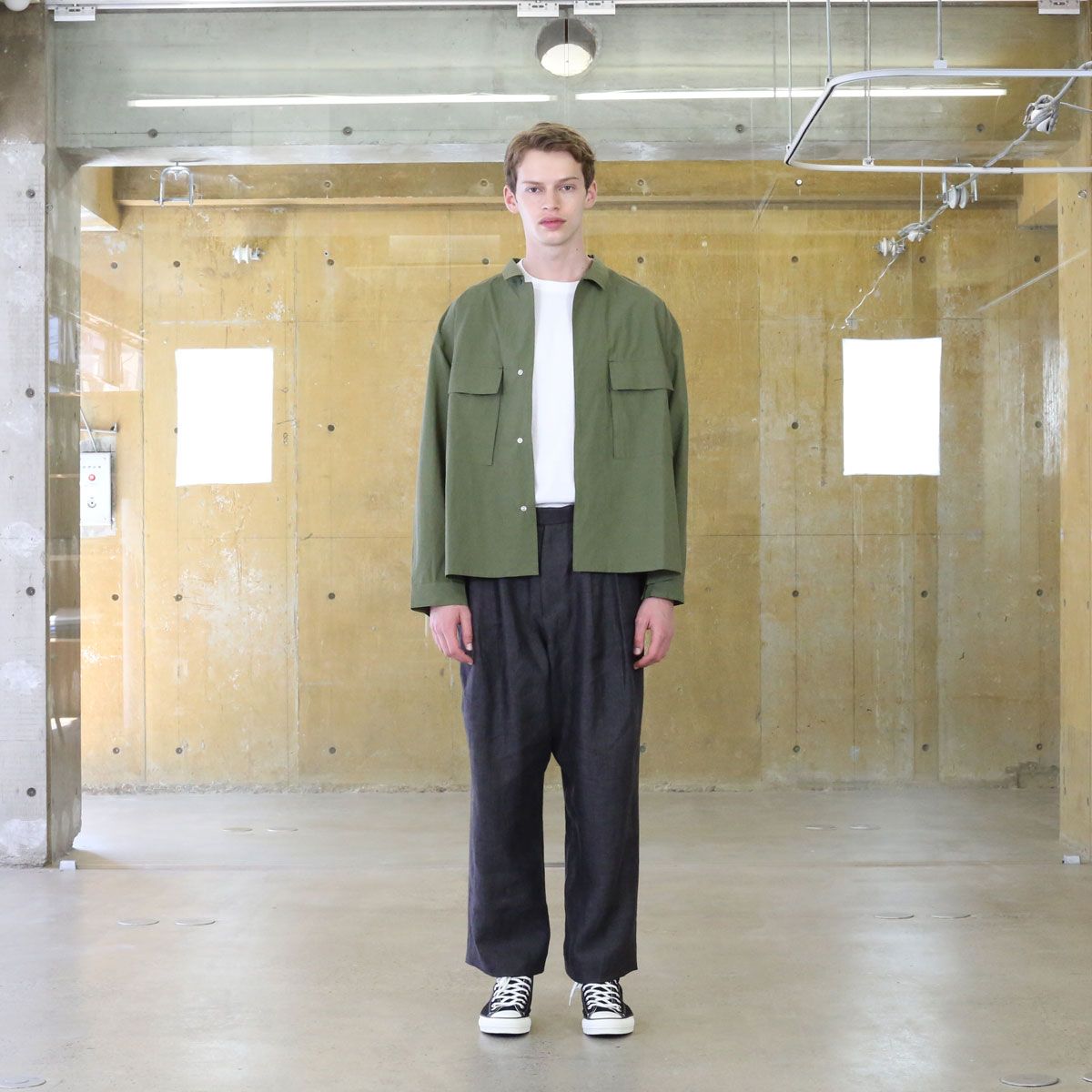 Earl Pants -パンツ-（Charcoal / チャコール）