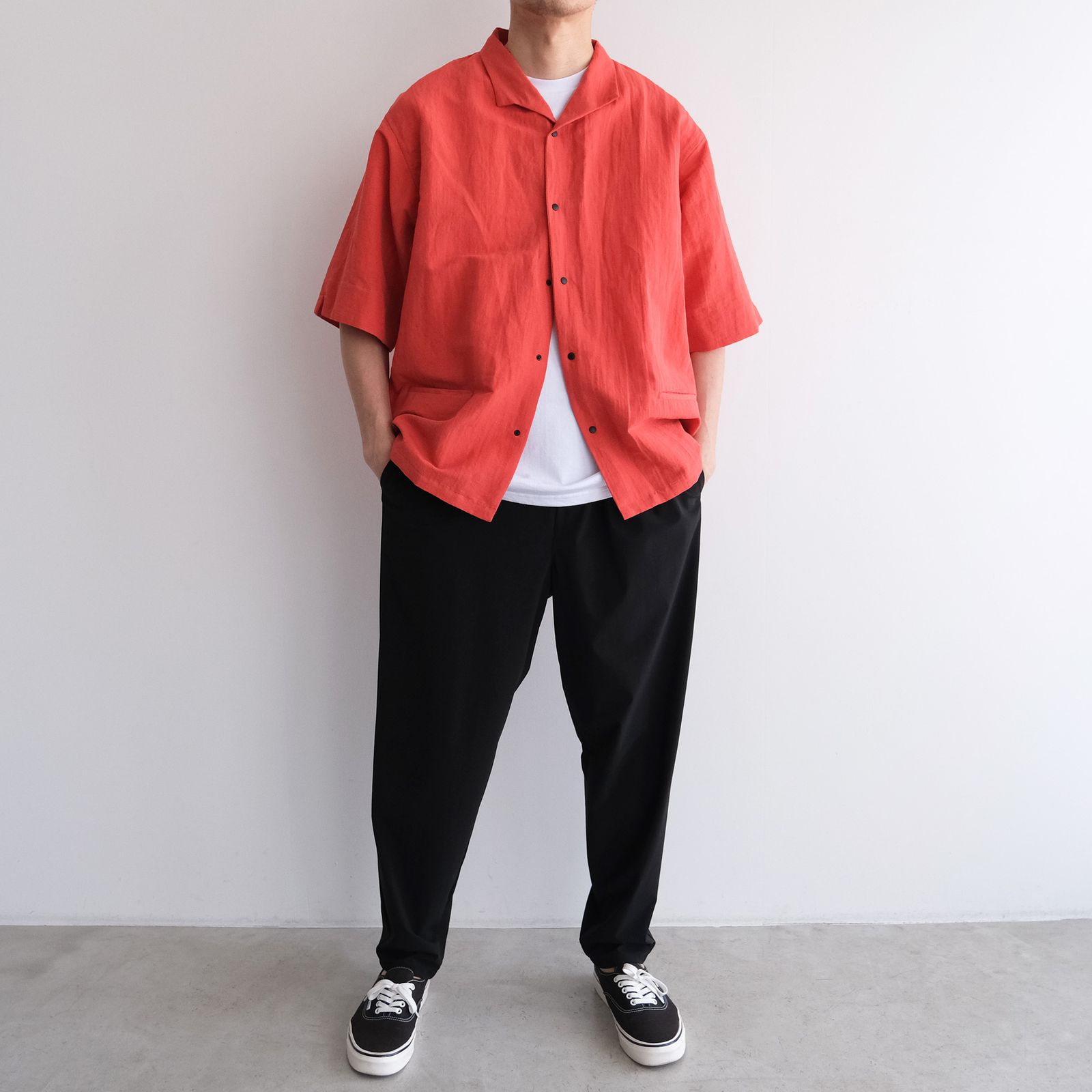 "week s/s" -パジャマ-（Orange Red / オレンジレッド）