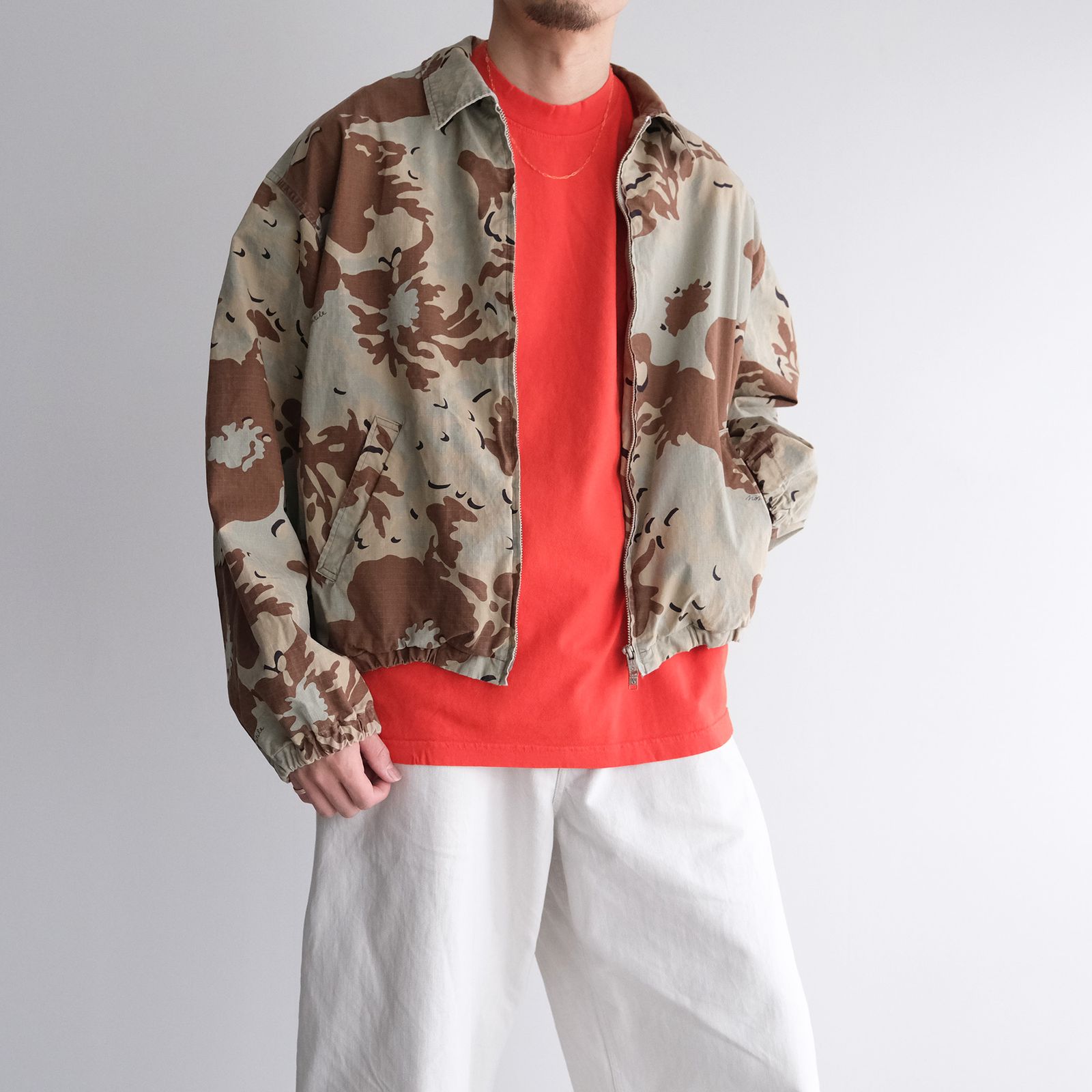 MINE Duct Tape S/S T-Shirt / White Label -Tシャツ-（Orange / オレンジ）