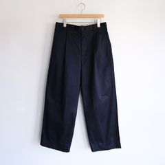 Westpoint Chino Wide Straight Trousers -パンツ-（Navy / ネイビー）