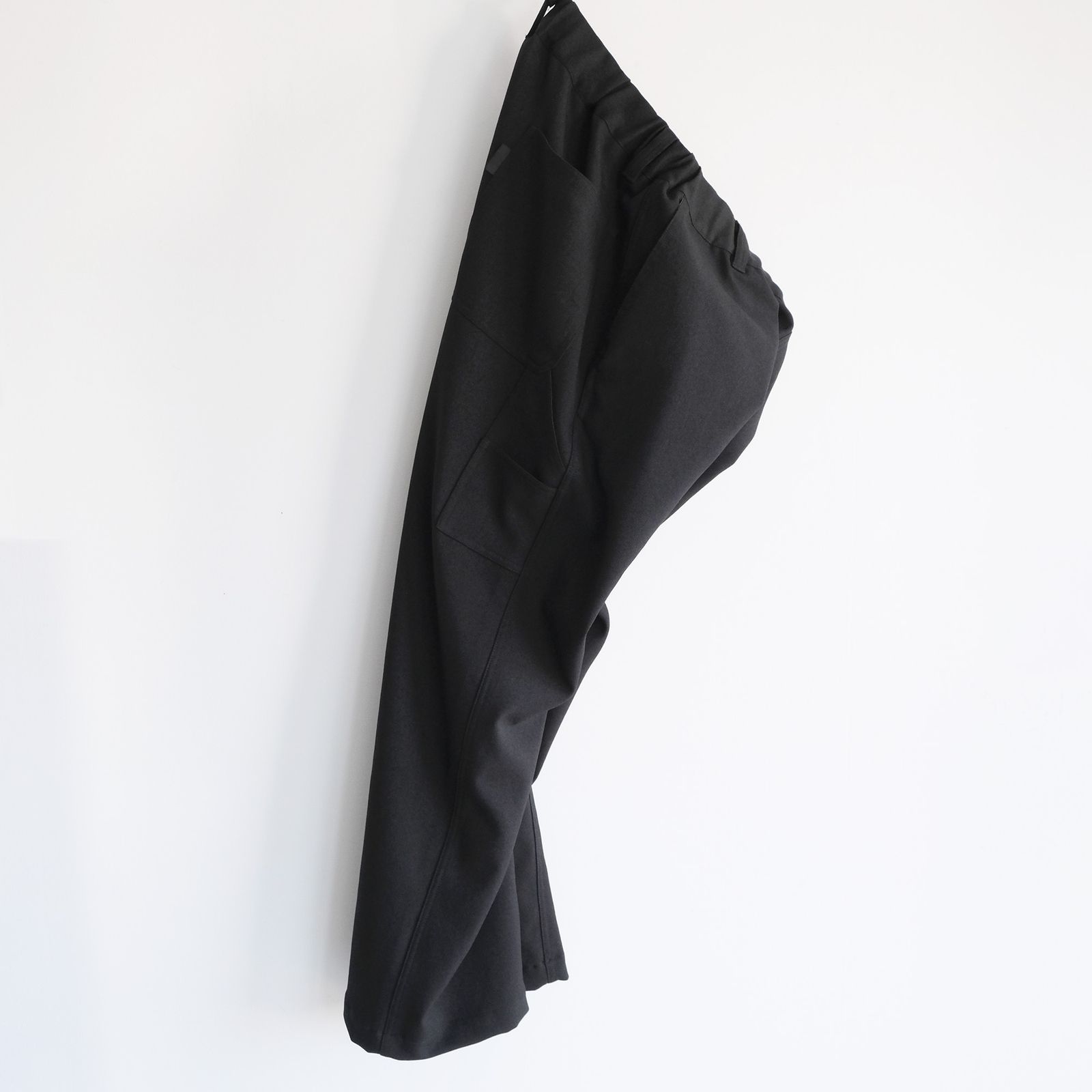 Polyester Flannel Painter Pant -パンツ-（Black / ブラック）