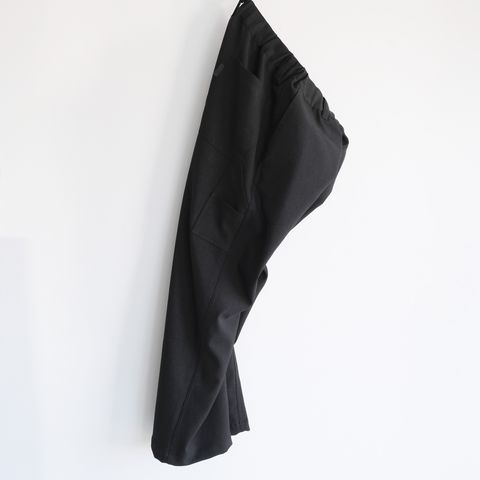 Polyester Flannel Painter Pant -パンツ-（Black / ブラック）