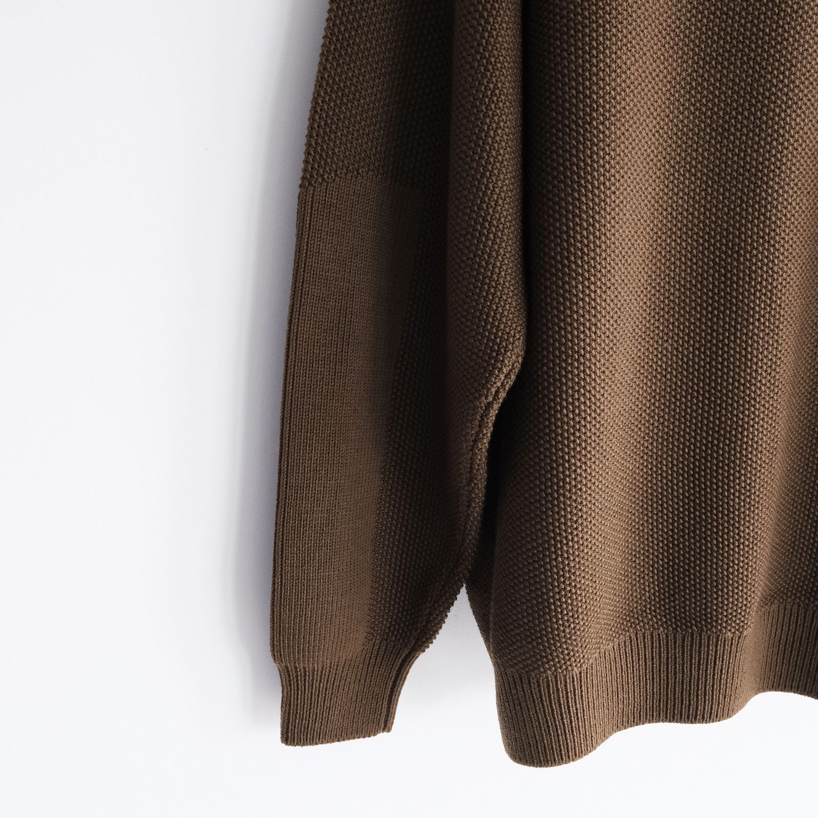Soft Wool Command Sweather -ニット-（Brown / ブラウン）GU263-80600