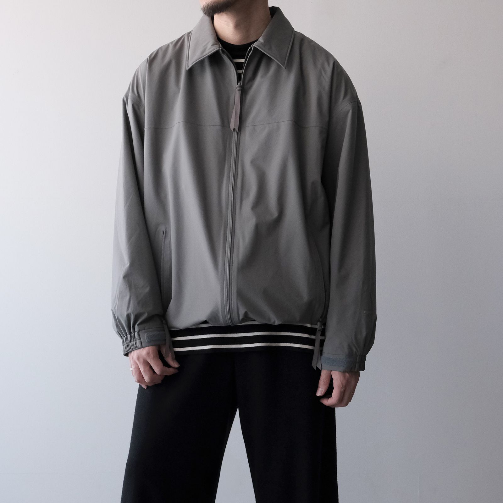 PERTEX SHIELD Light Thermo Zip-Up Jacket -ブルゾン-（Stone Gray / ストーングレー）GM263-30270