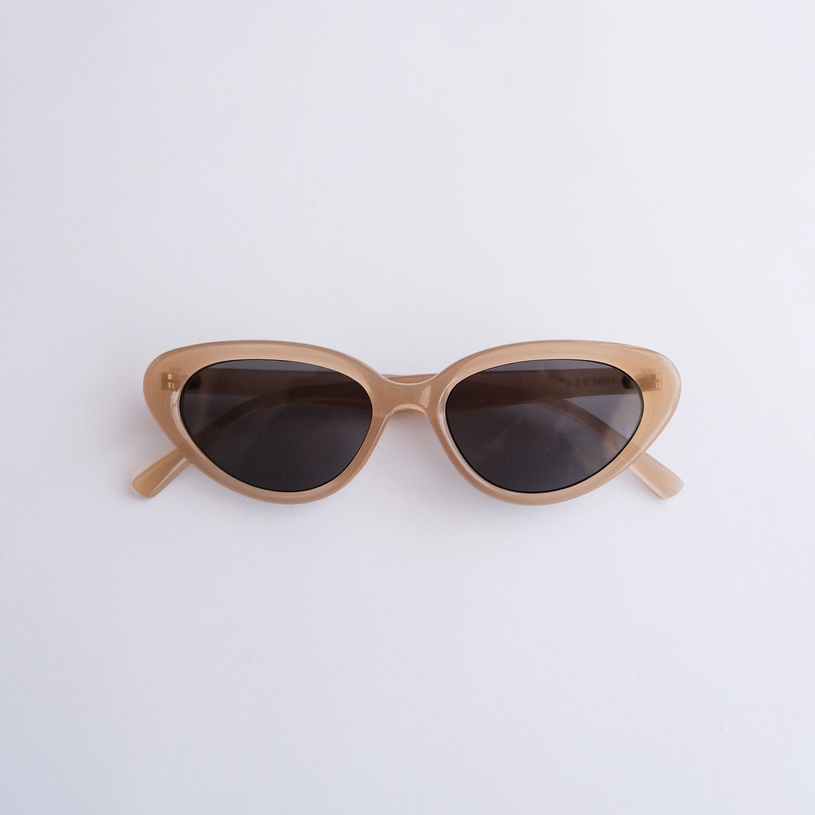 "MINE Glasses #03" With a Case -サングラス-（Light Brown / ライトブラウン）