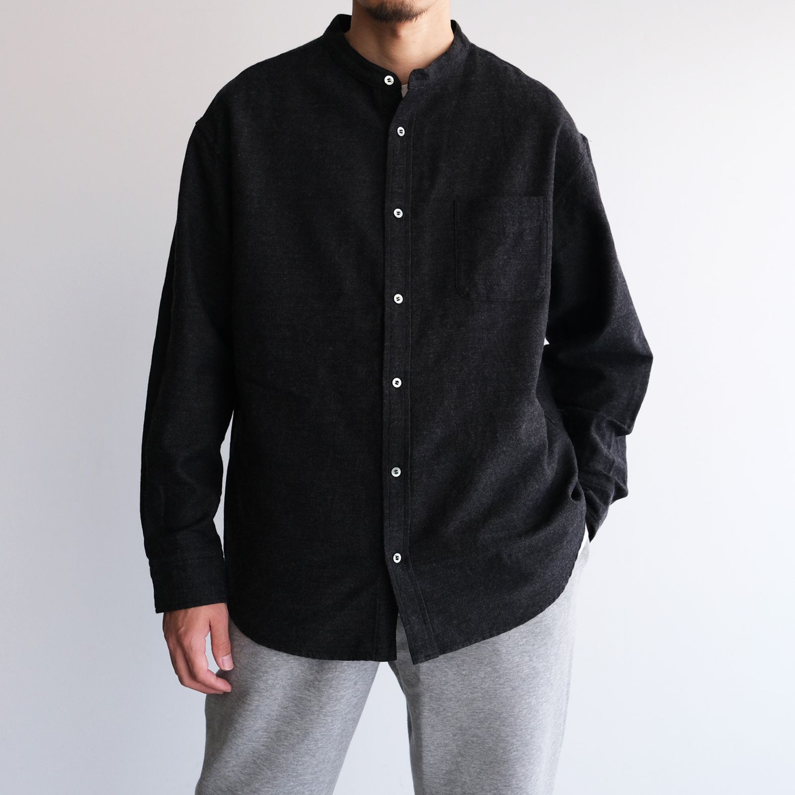 Atelier Shirt -シャツ-（Charcoal / チャコール）