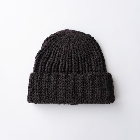 Big Knit -ニットキャップ-（Brown /ブラウン）