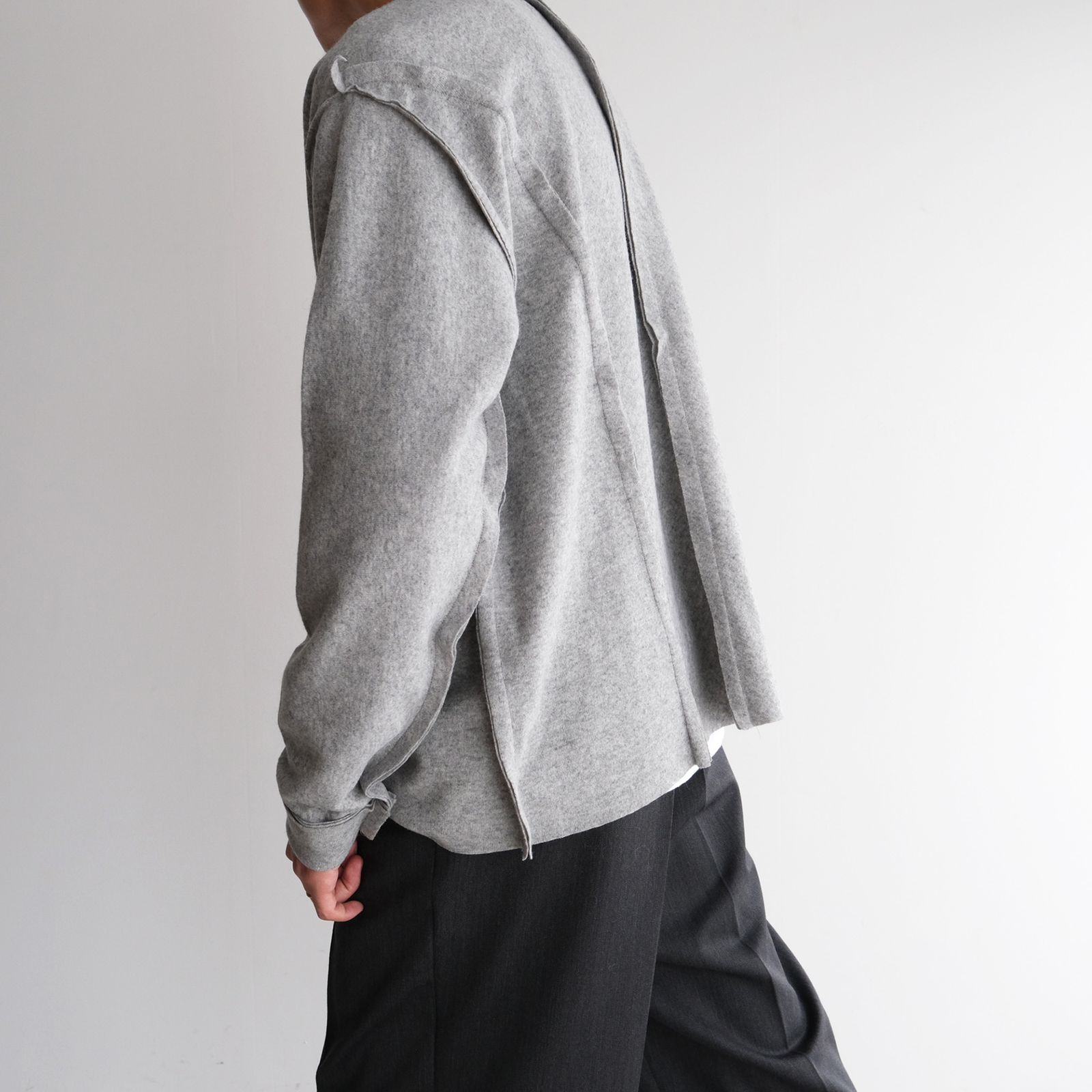 Assemblage Wool Tee -ニット-（Light Gray / ライトグレー）