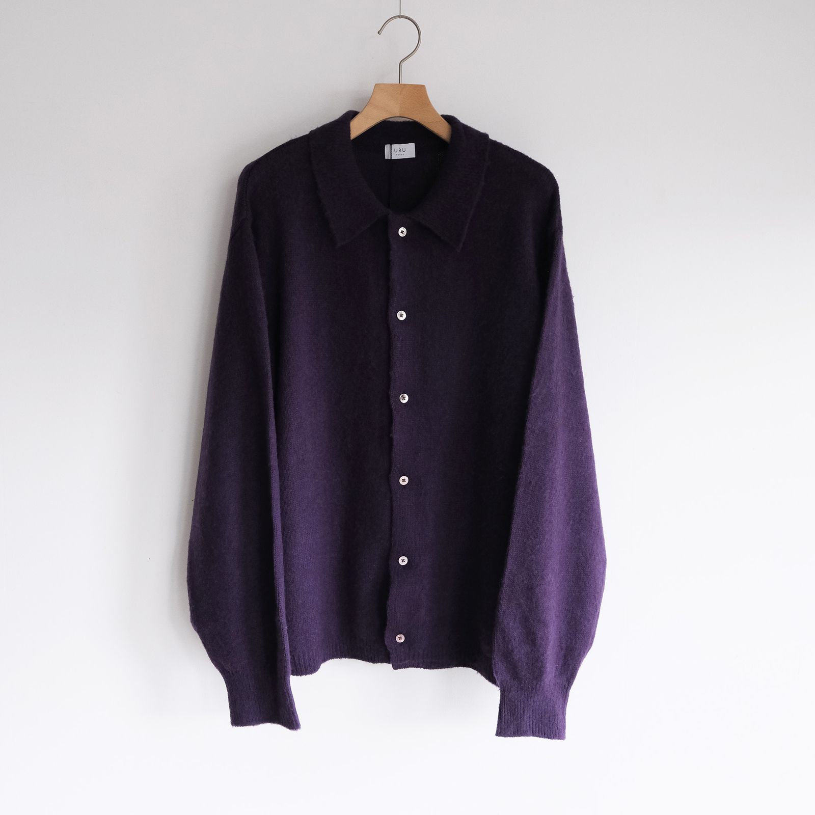 Knit Cardigan -カーディガン-（Purple / パープル）