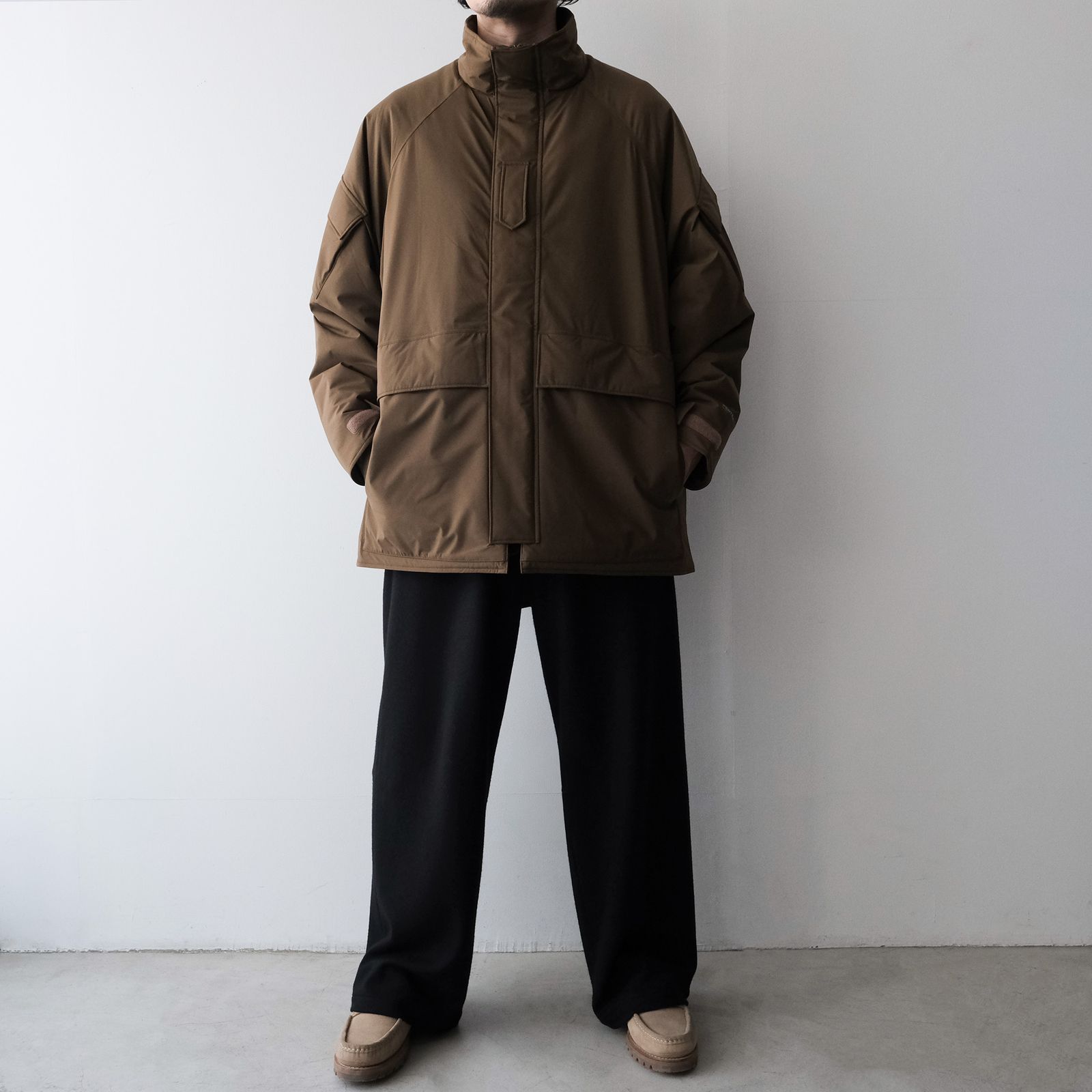 PERTEX SHIELD Insulated Military Parka -ジャケット-（Brown / ブラウン）GM263-30271