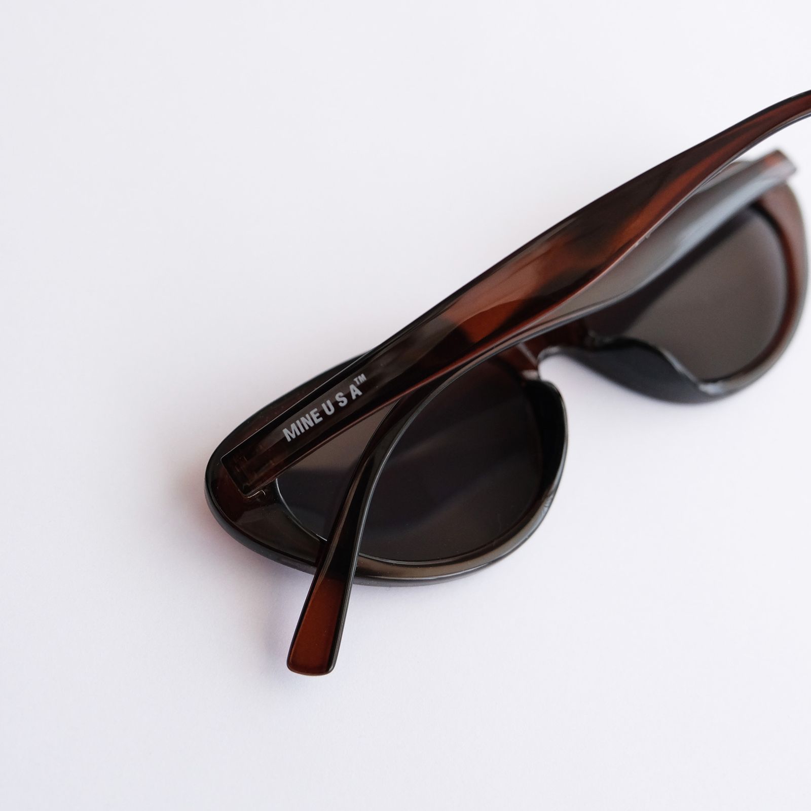 "MINE Glasses #03" With a Case -サングラス-（Amber / アンバー）