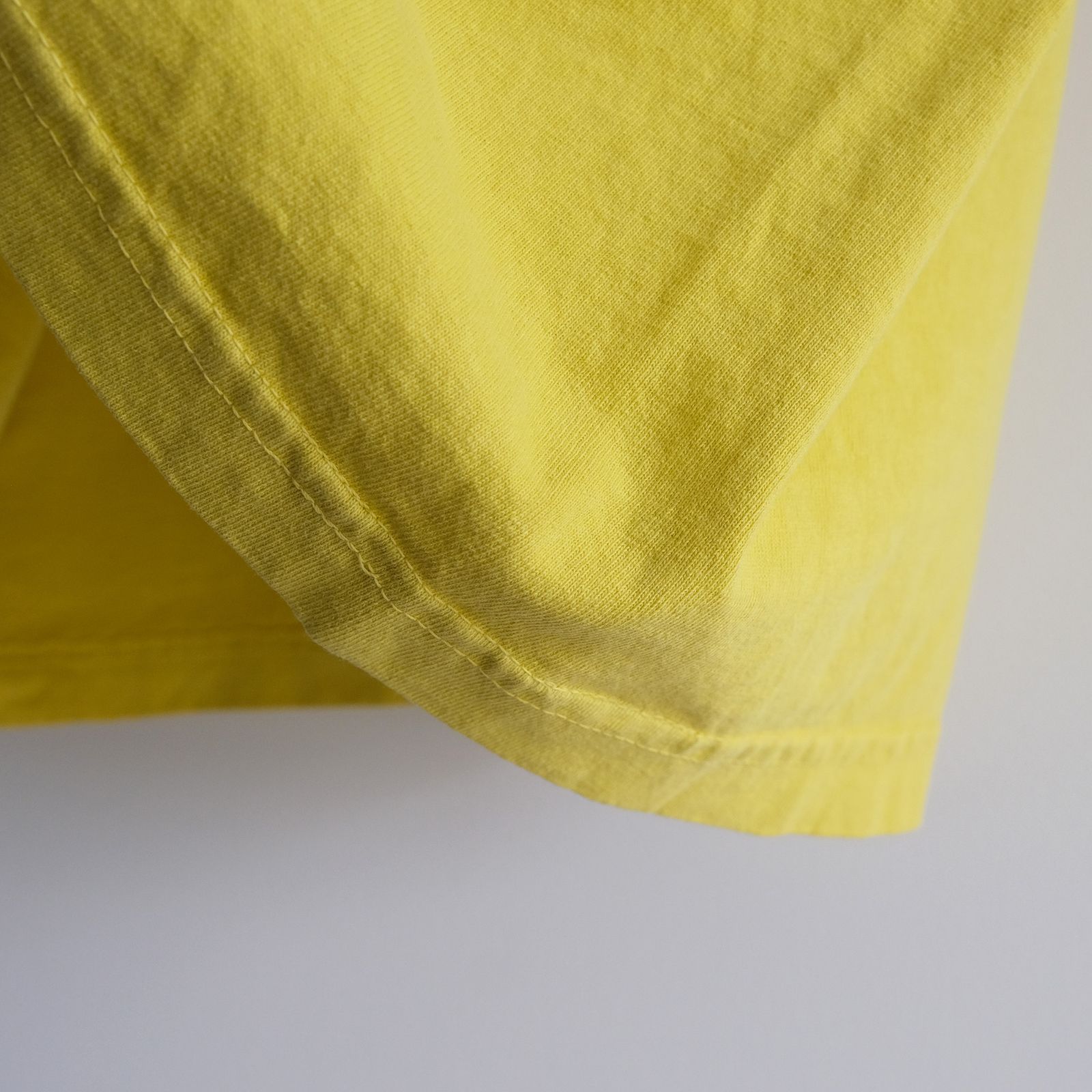 2026 Limited PDColor / White Label -Tシャツ-（PD Light Yellow / ピグメントライトイエロー）