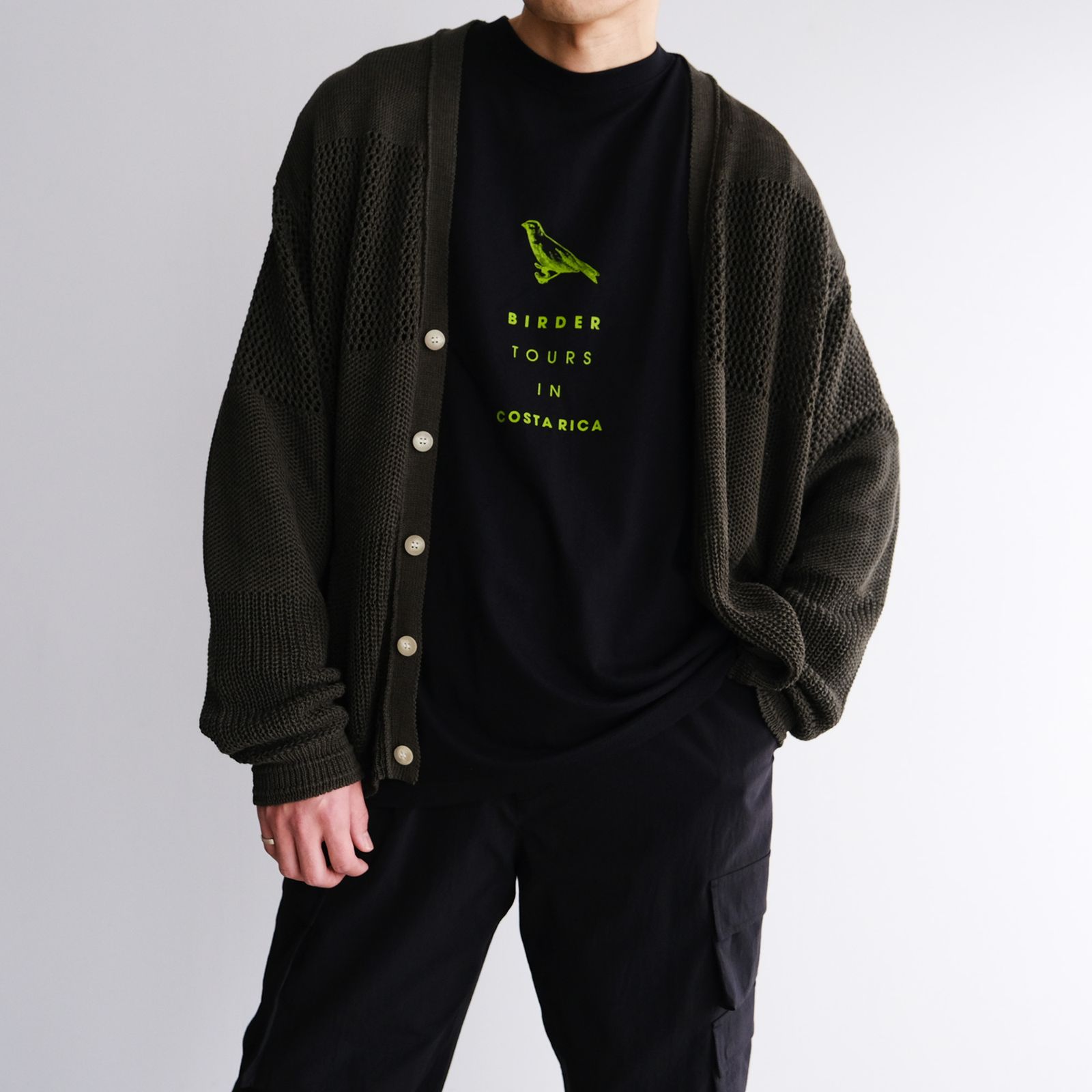 "BIRDER TURS"L Long Sleeve T-Shirt -Tシャツ-（Black / ブラック）