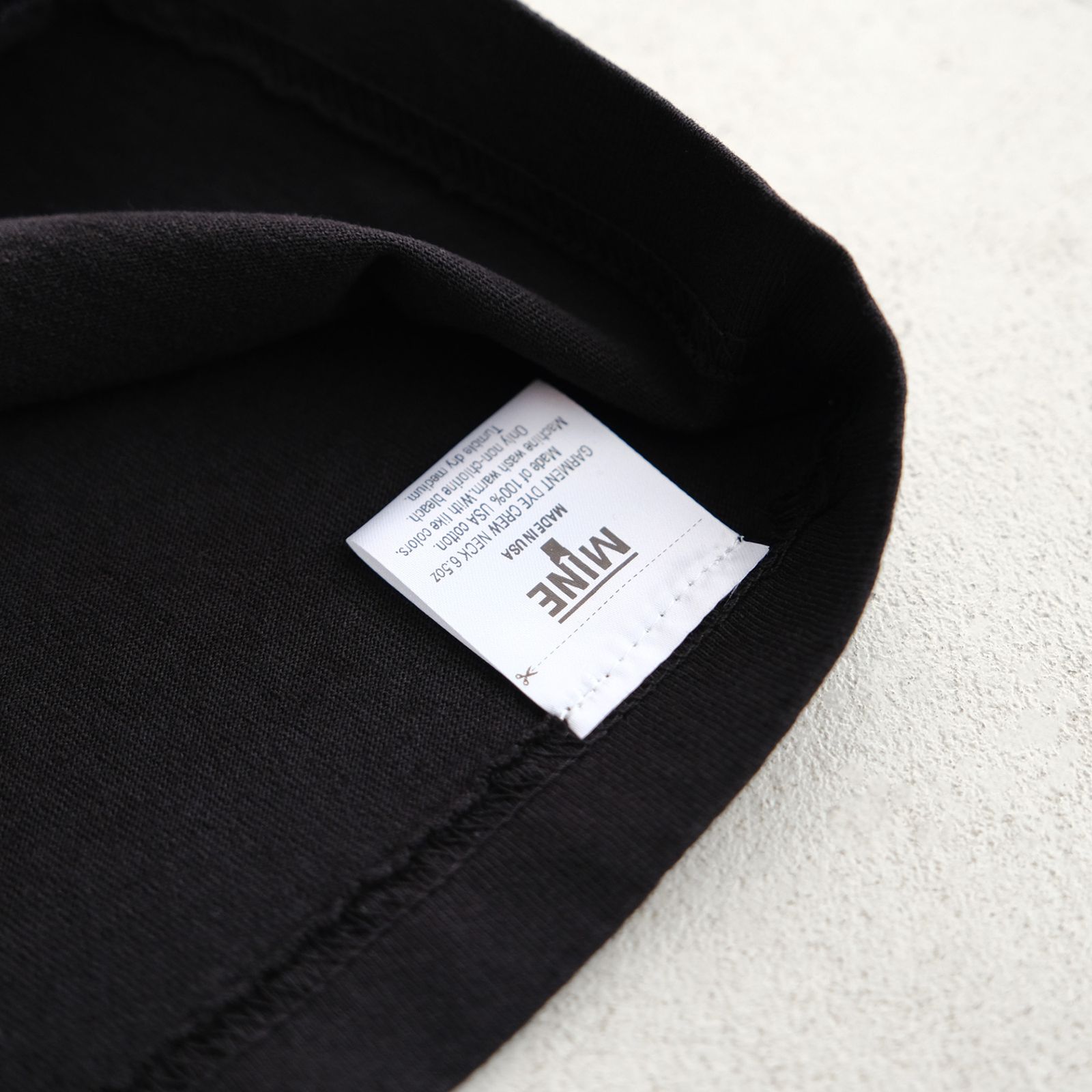 MINE Duct Tape S/S T-Shirt / White Label -Tシャツ-（Black / ブラック）