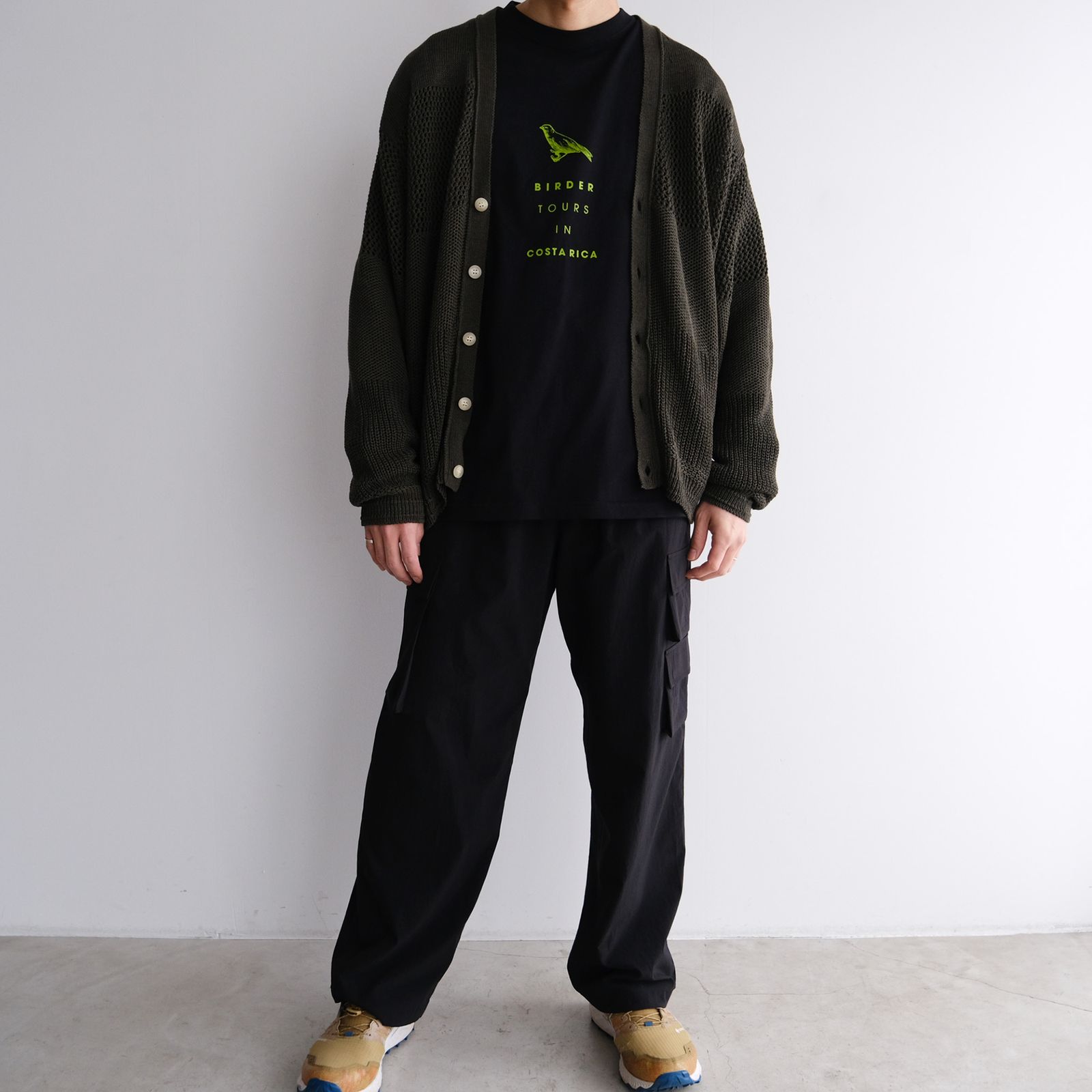 "BIRDER TURS"L Long Sleeve T-Shirt -Tシャツ-（Black / ブラック）