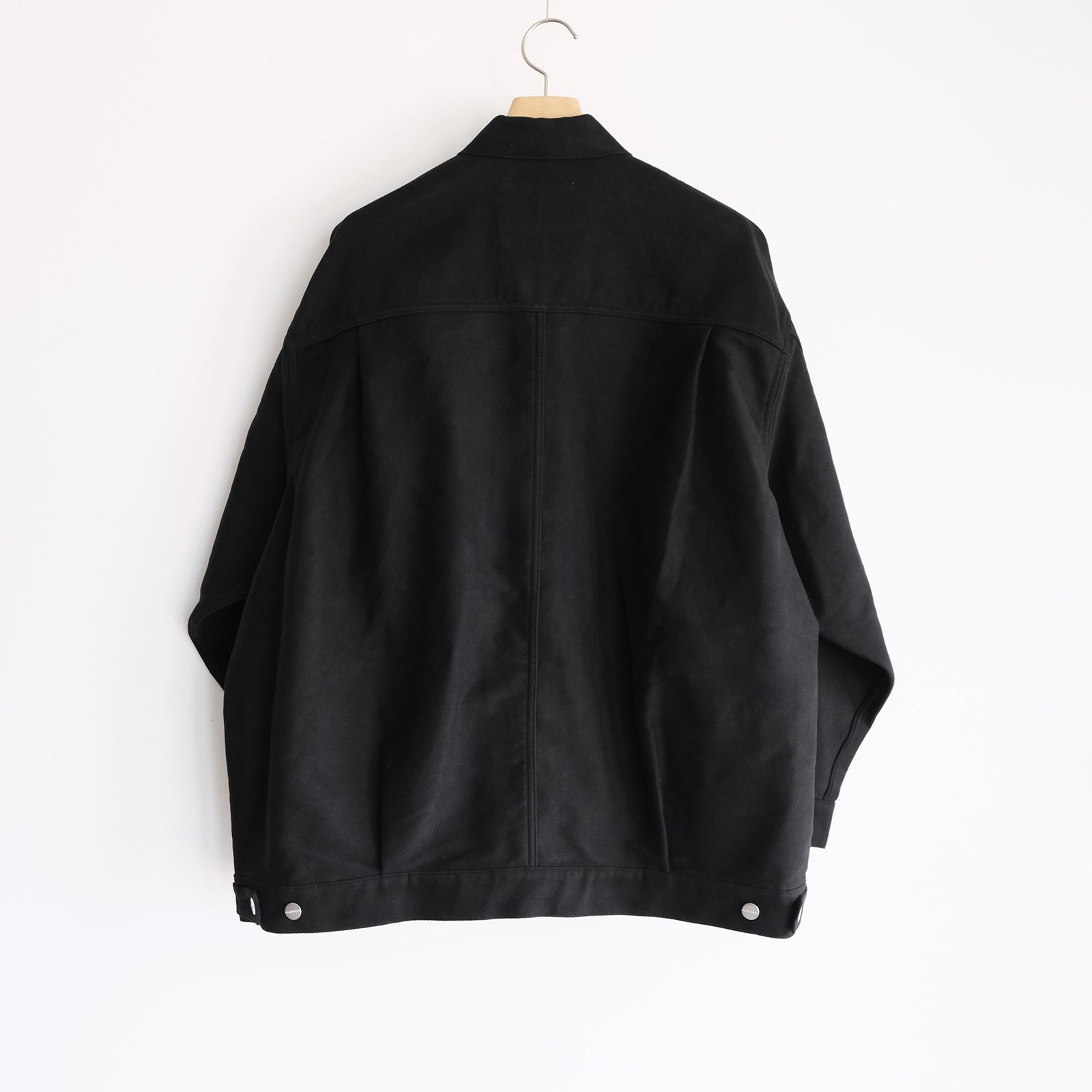 Cotton Double Serge Jacket -ジャケット-（Black / ブラック）GM263-20450