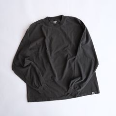 Pigment Black L/S -Tシャツ-（PD Black / ピグメントダイ ブラック）