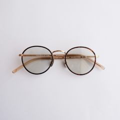 "KYOKUSUI" Rich Amber & Champagne Gold × Gray Green to D.Gray (調光モデル) -サングラス-