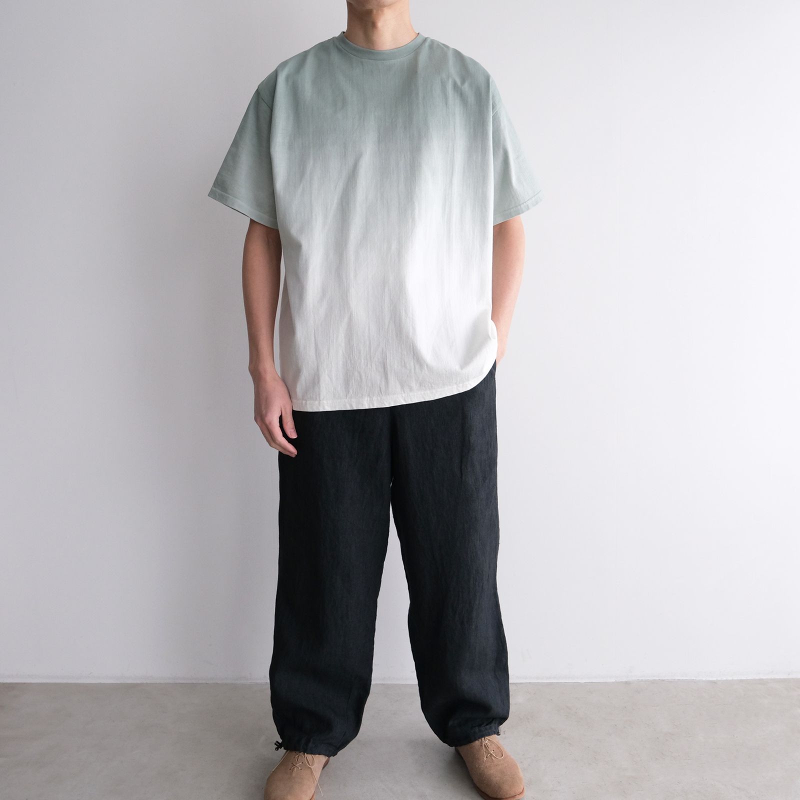 高品質の人気 Graphpaper - S/S Oversized Tee -Tシャツ-（Brown / ブラウン トップス