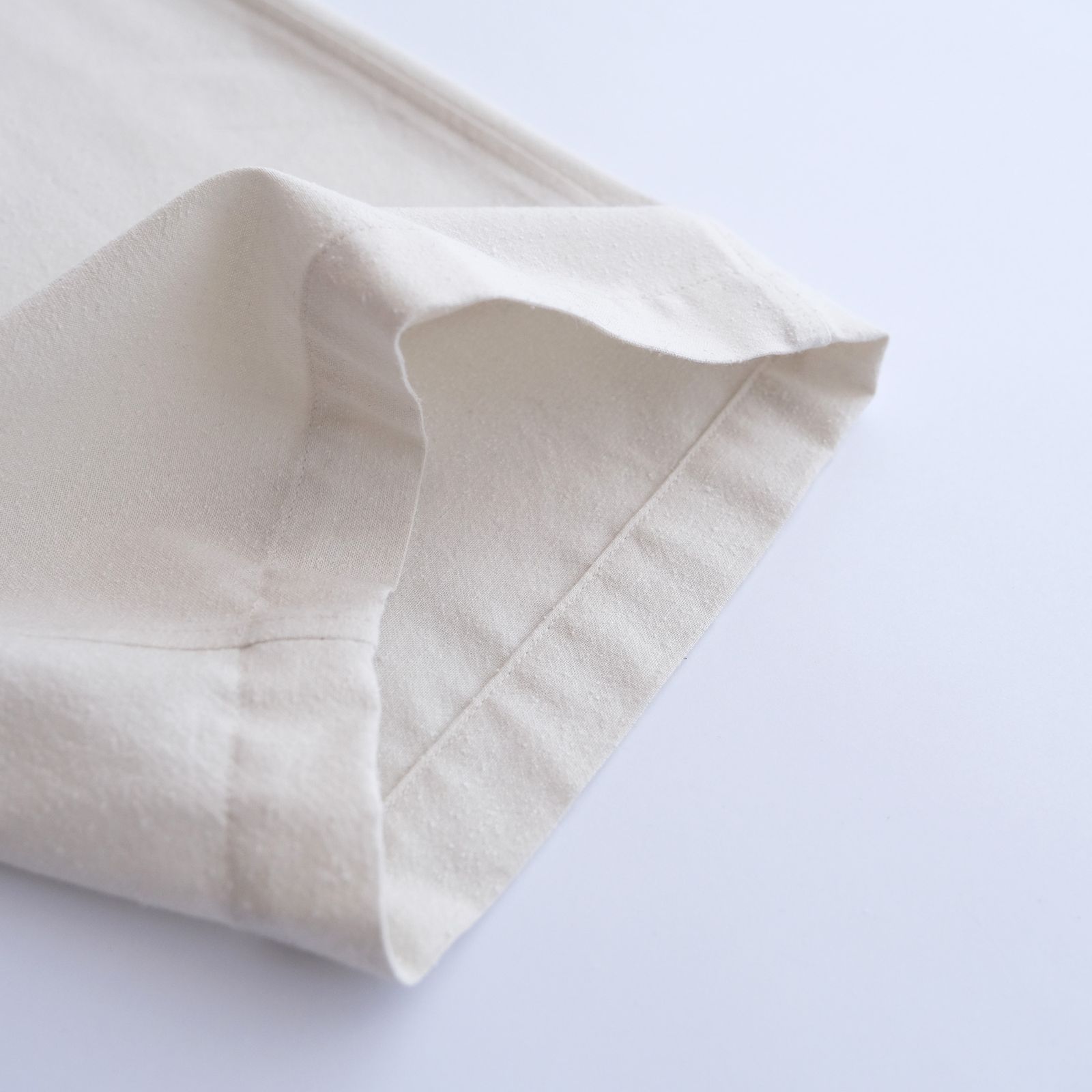 Silk Noil Viscose Sleeping Easy Pants -パンツ-（Ecru / エクリュ）