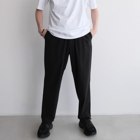 Flex Tricot Wide Tapered Chef Pants -パンツ-（Black / ブラック）GM262-40020