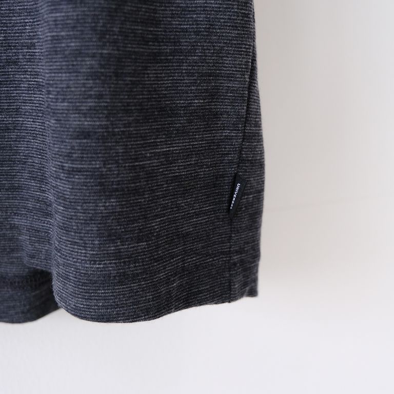 UNIVERSAL PRODUCTS - Wool S/S T-Shirt -Tシャツ-（Charcoal Gray 