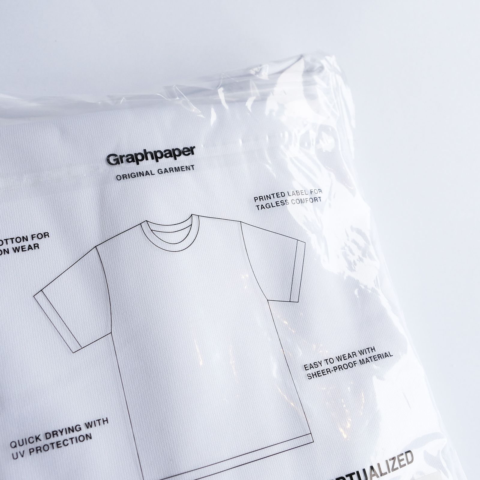 Graphpaper - Dry 2-Pack Crew Neck Tee -Tシャツ-（White
