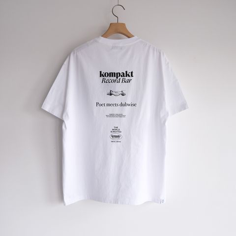 Kompakt Record Barx + PMD Loosefit T-Shirt -Tシャツ-（White / ホワイト）